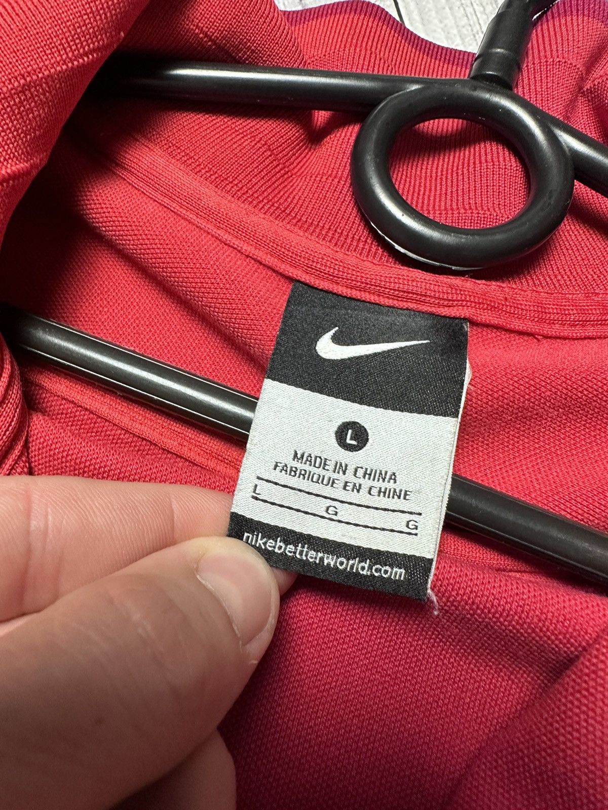 Nike × Vintage Vintage Arsenal Nike track jacket size L logo Size US L / EU 52-54 / 3 - 5 Thumbnail