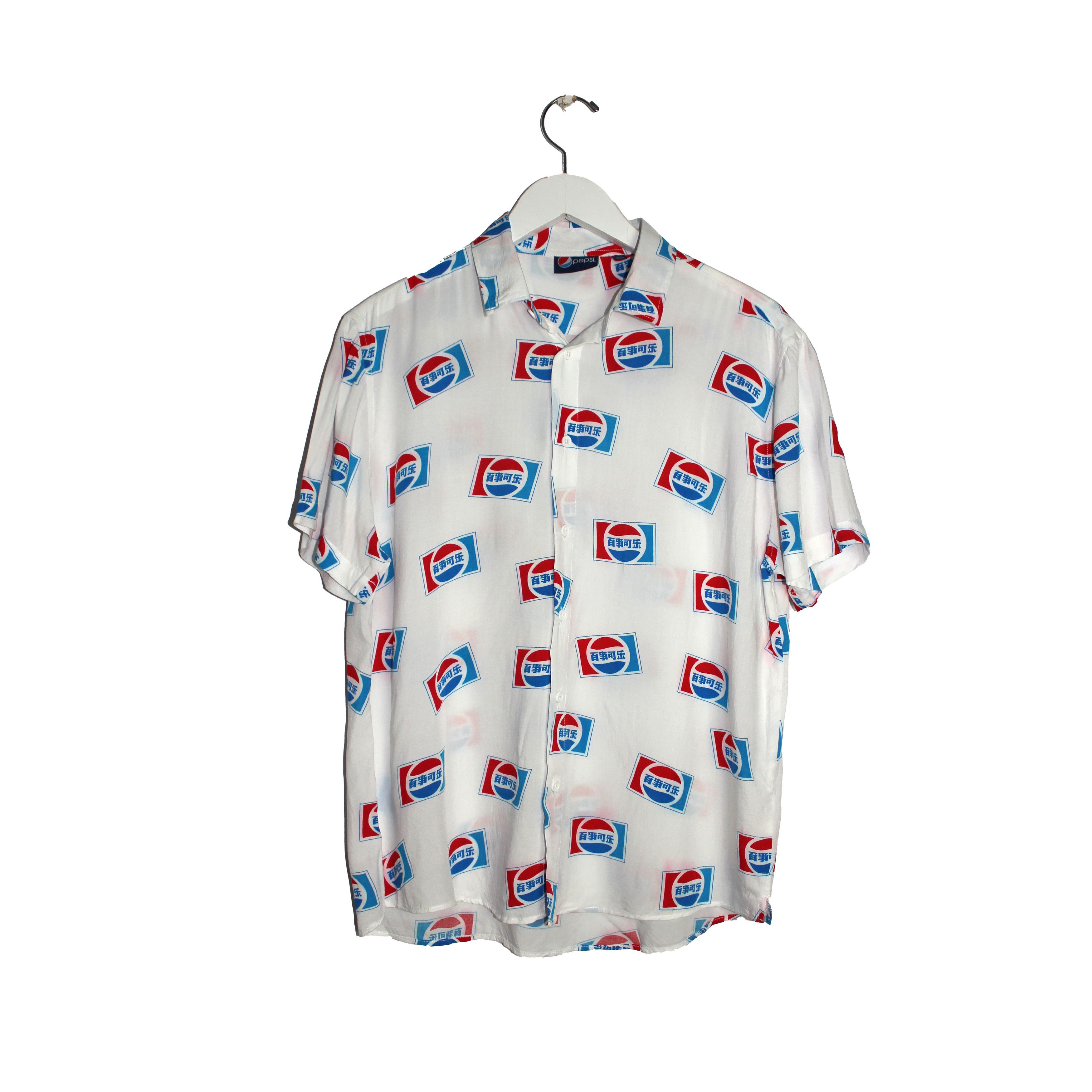 Pepsi Logo shirt Size US M / EU 48-50 / 2 - 1 Thumbnail