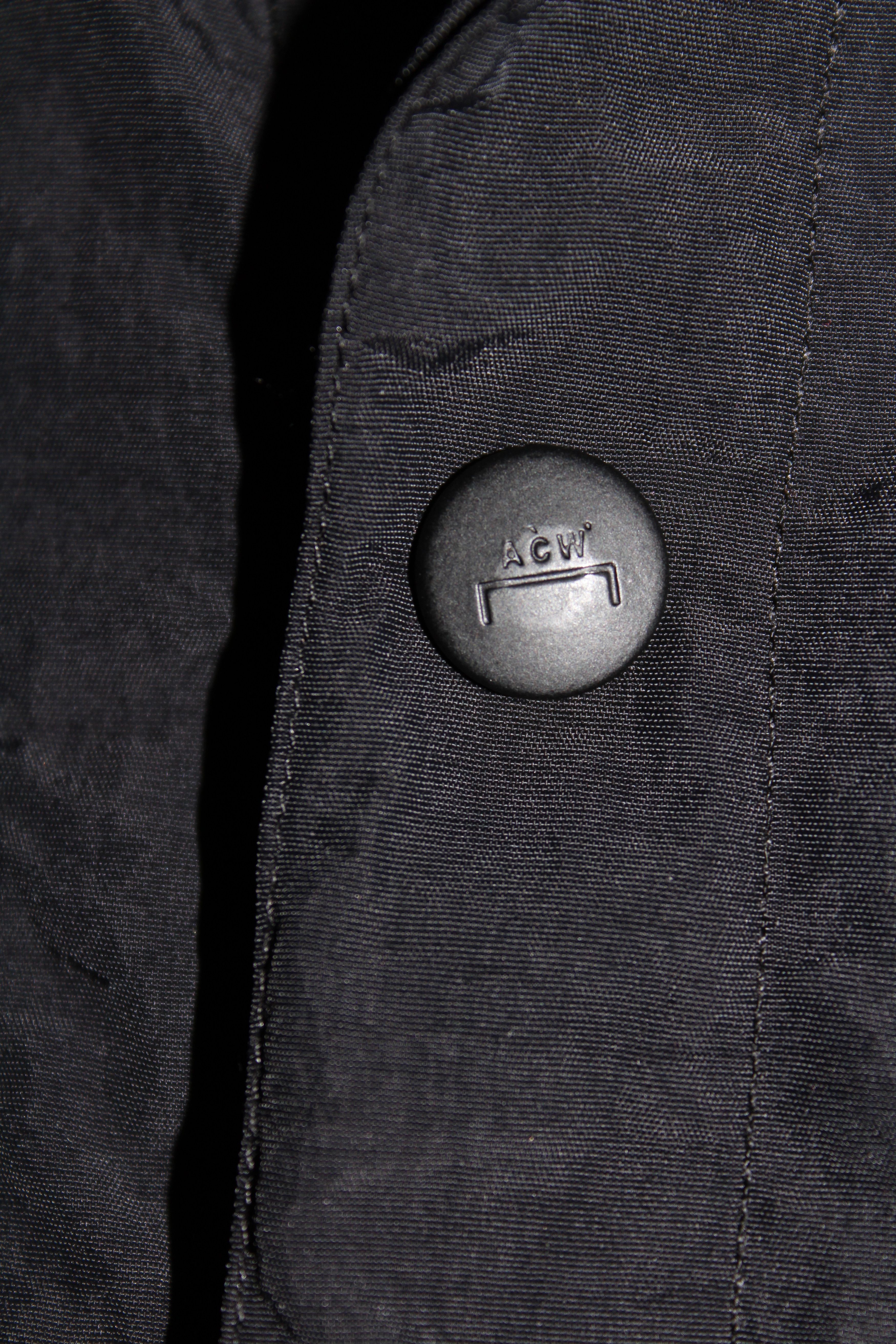 A-COLD-WALL* Black Corbusier Padded Shirt Size US S / EU 44-46 / 1 - 4 Thumbnail