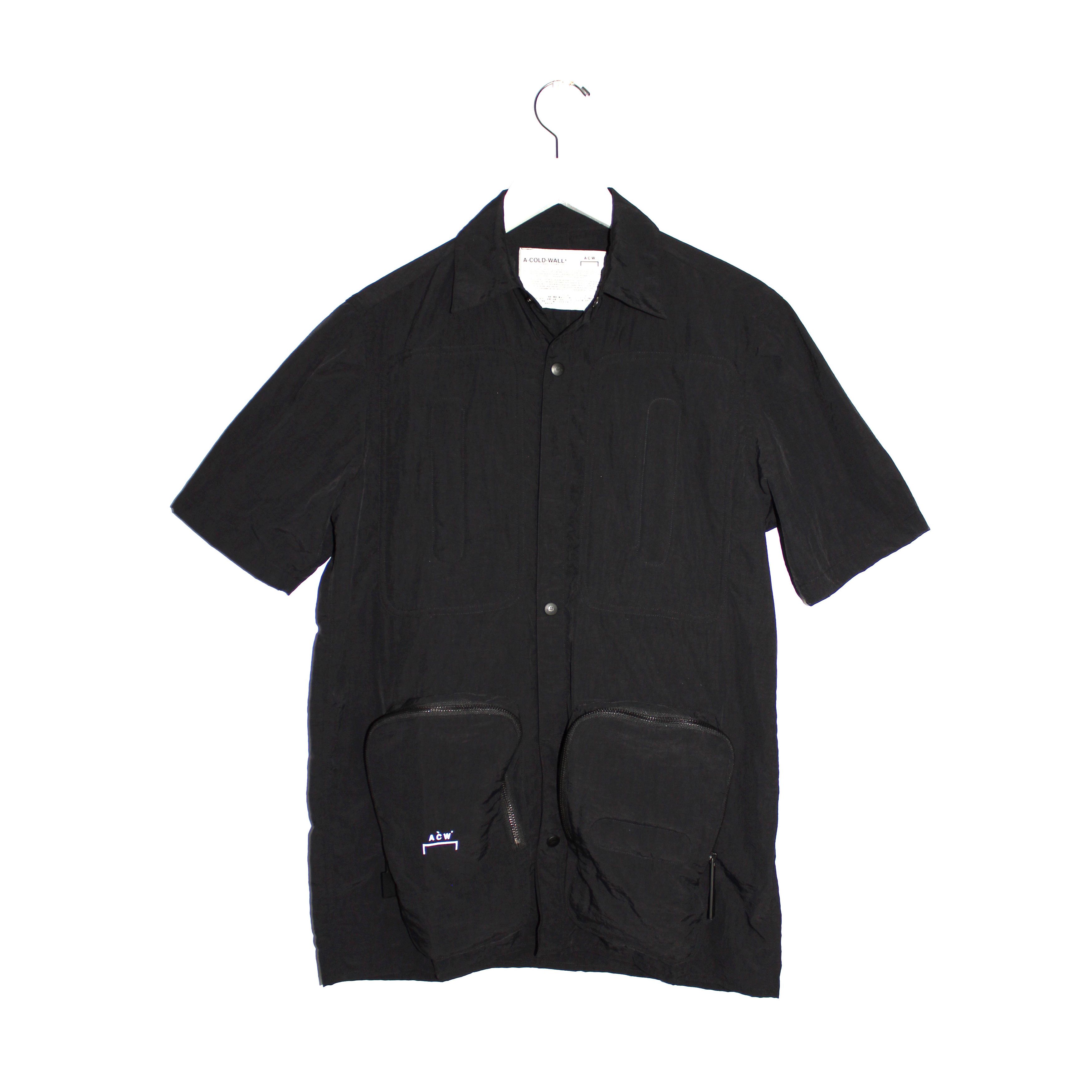 A-COLD-WALL* Black Corbusier Padded Shirt Size US S / EU 44-46 / 1 - 1 Thumbnail