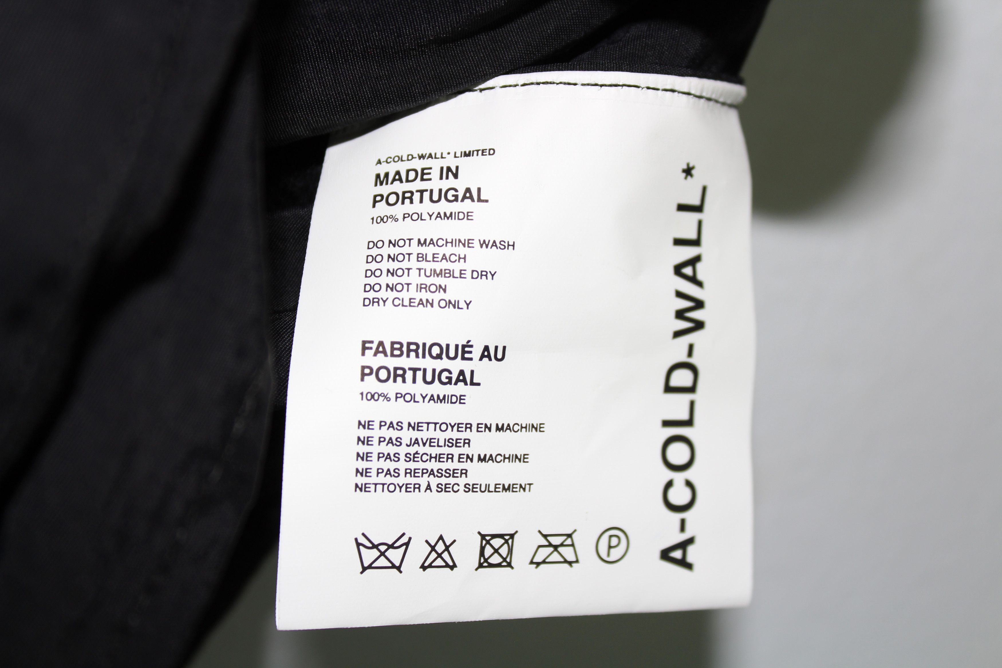 A-COLD-WALL* Black Corbusier Padded Shirt Size US S / EU 44-46 / 1 - 7 Thumbnail