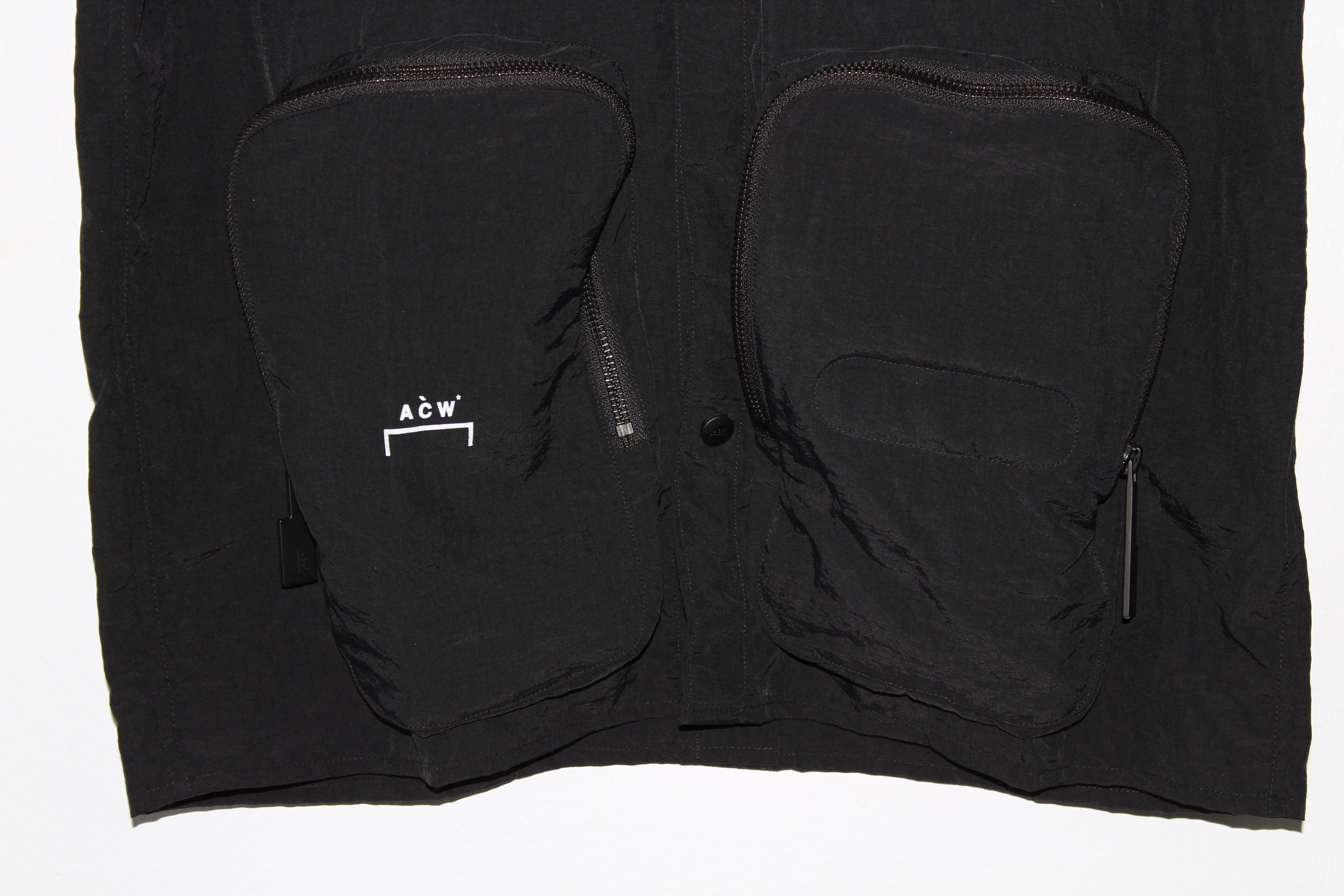 A-COLD-WALL* Black Corbusier Padded Shirt Size US S / EU 44-46 / 1 - 3 Thumbnail