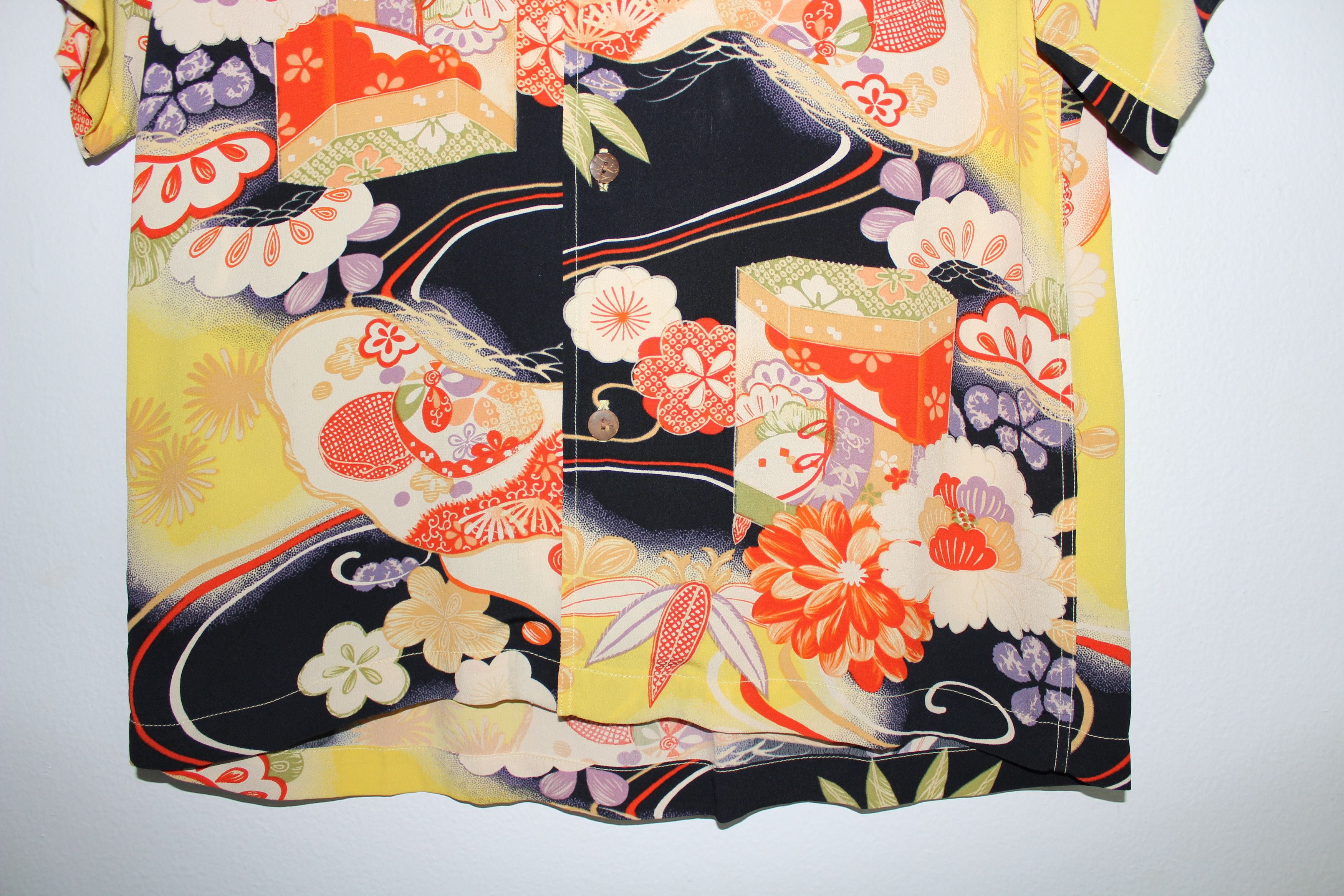 Sun Surf Aloha King-Smith Printed Rayon Camp Shirt Size US XS / EU 42 / 0 - 3 Thumbnail