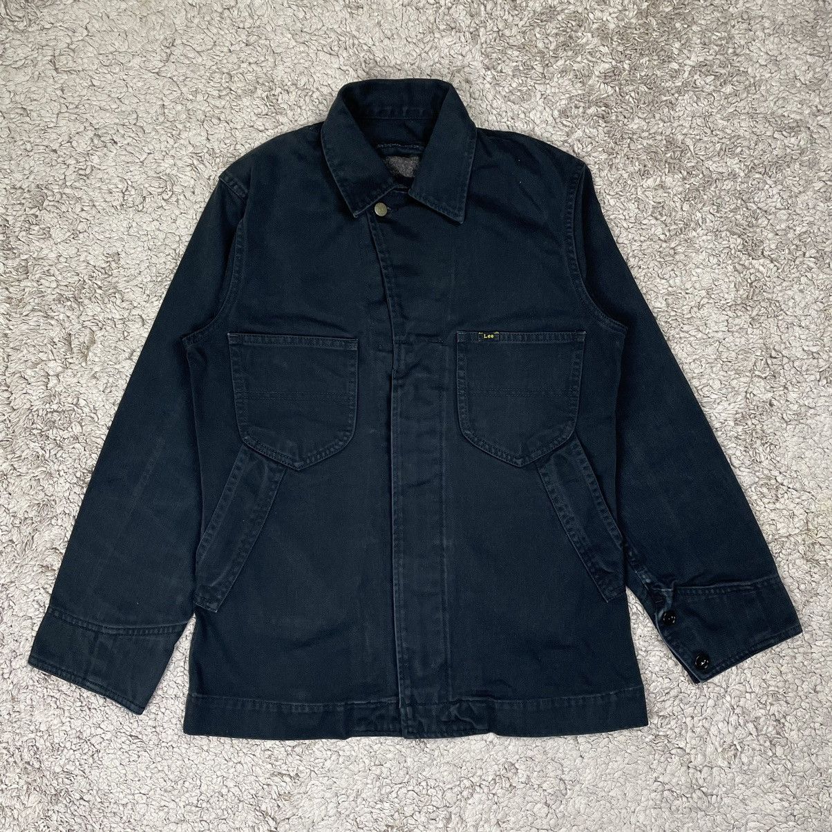 Avirex × Lee × Vintage Vintage Lee X Avirex USA Workwear Denim Zipper Jacket Size US M / EU 48-50 / 2 - 1 Thumbnail