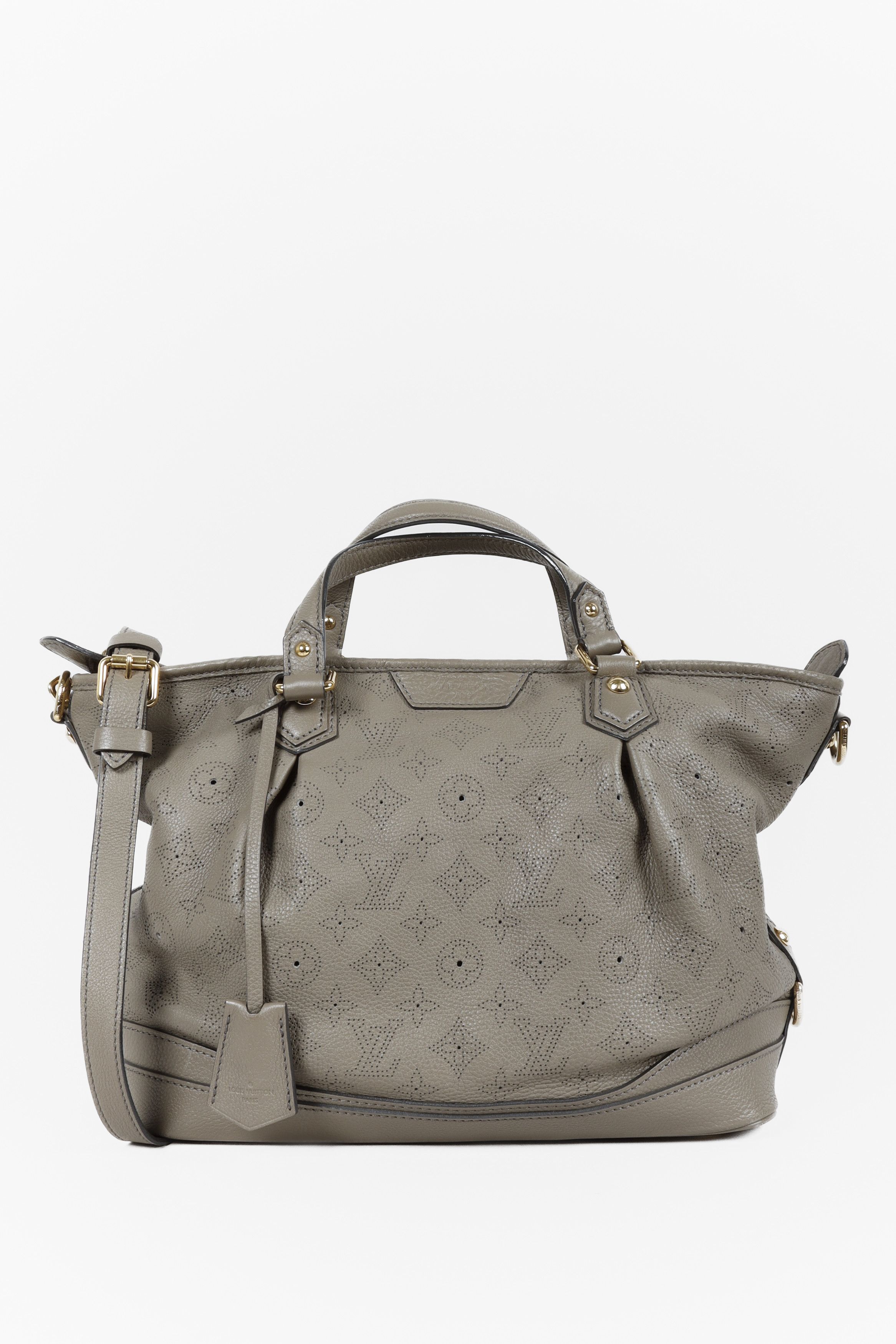 Louis Vuitton Taupe Poudre Mahina Monogram Stellar PM Bag