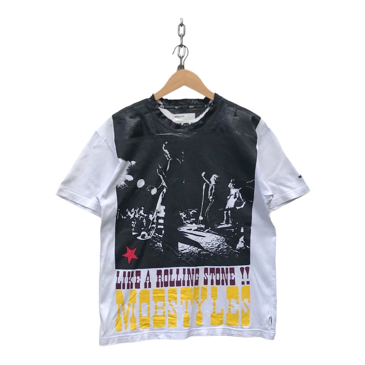 The Rolling Stones Vintage Mobstyles Japan Streetwear Rolling Stones Rock Shirt Size US M / EU 48-50 / 2 - 1 Thumbnail