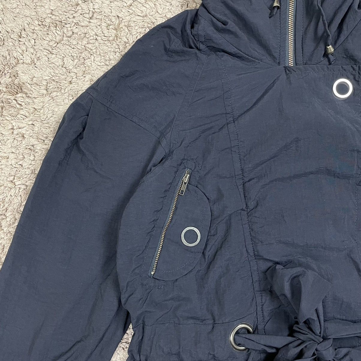 Designer × French Connection × Vintage Vintage French Connection Parkas Zipper Jacket Size M / US 6-8 / IT 42-44 - 8 Thumbnail