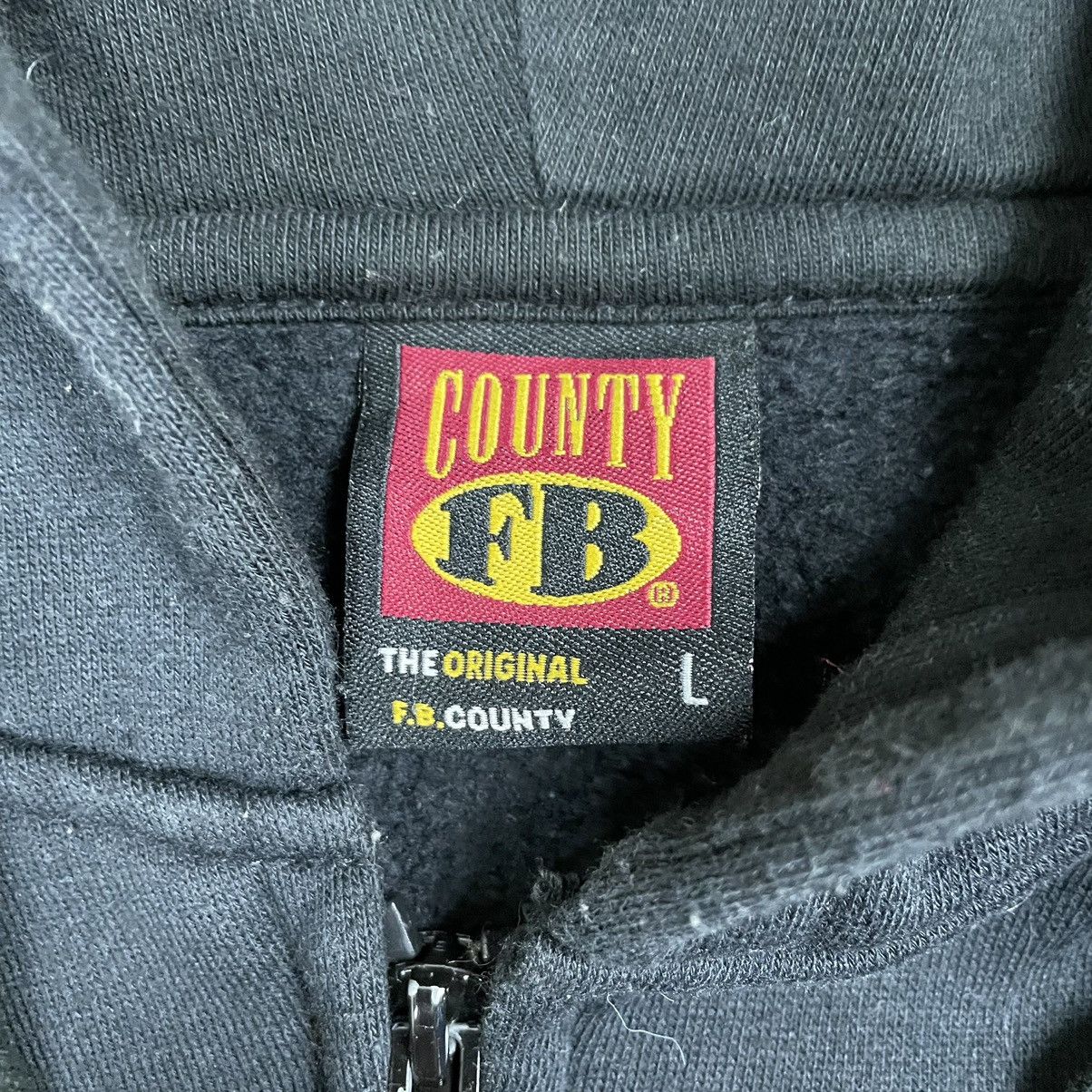 Fubu Vintage FB COUNTRY Embroidered Hoodie Sweatshirt Size US L / EU 52-54 / 3 - 14 Thumbnail