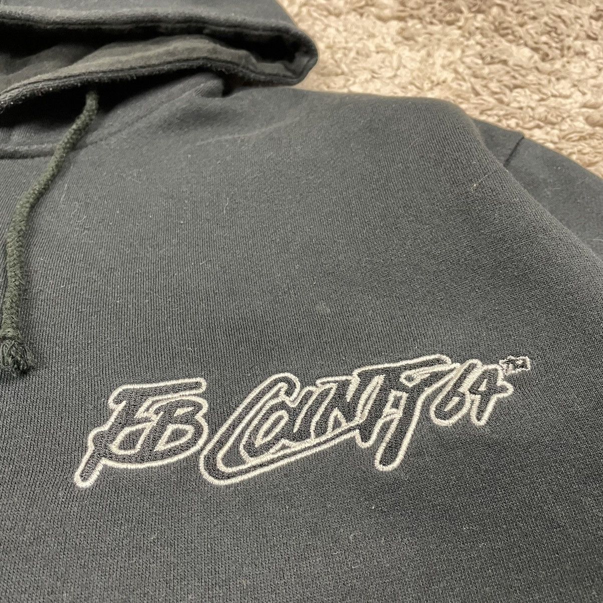 Fubu Vintage FB COUNTRY Embroidered Hoodie Sweatshirt Size US L / EU 52-54 / 3 - 12 Thumbnail