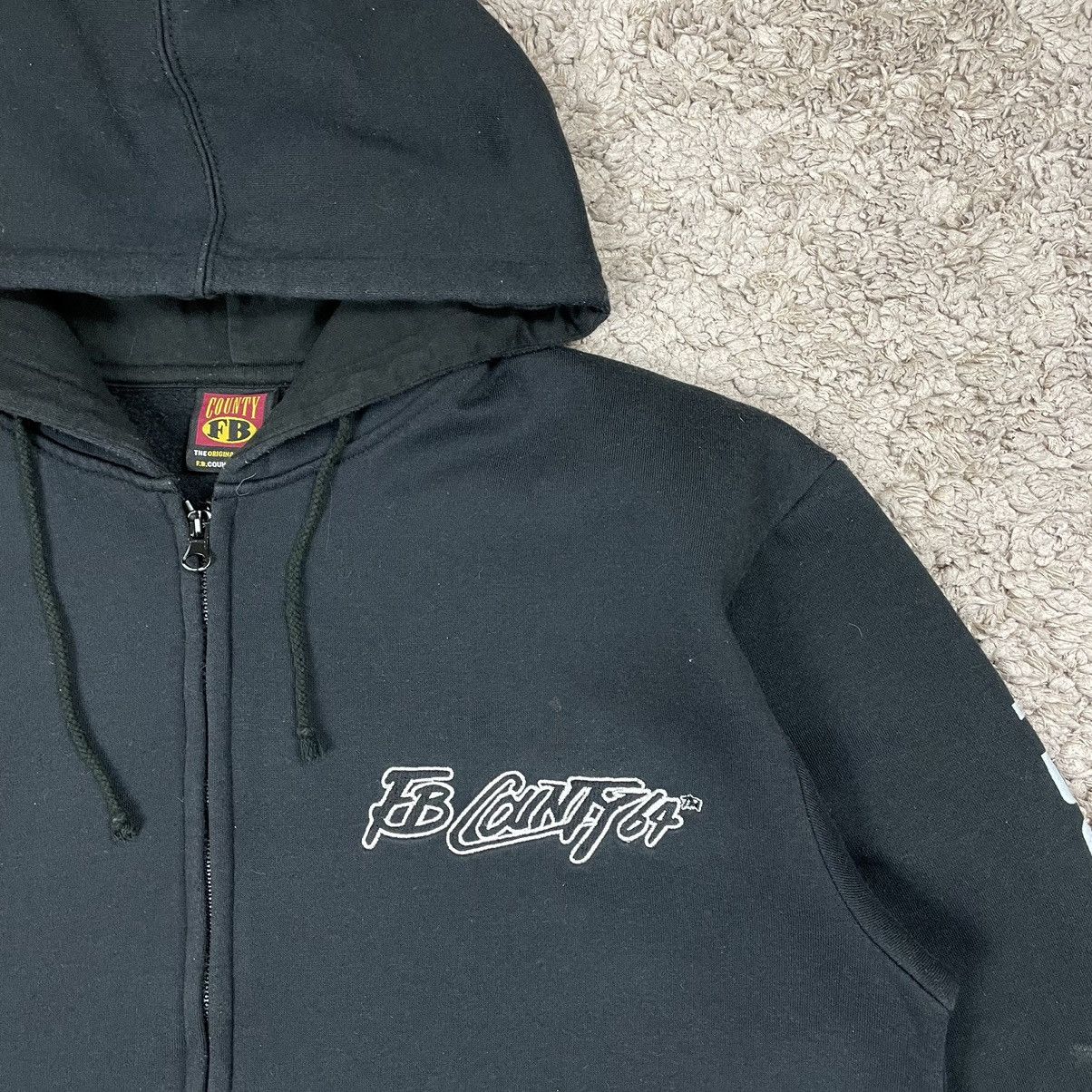 Fubu Vintage FB COUNTRY Embroidered Hoodie Sweatshirt Size US L / EU 52-54 / 3 - 6 Thumbnail