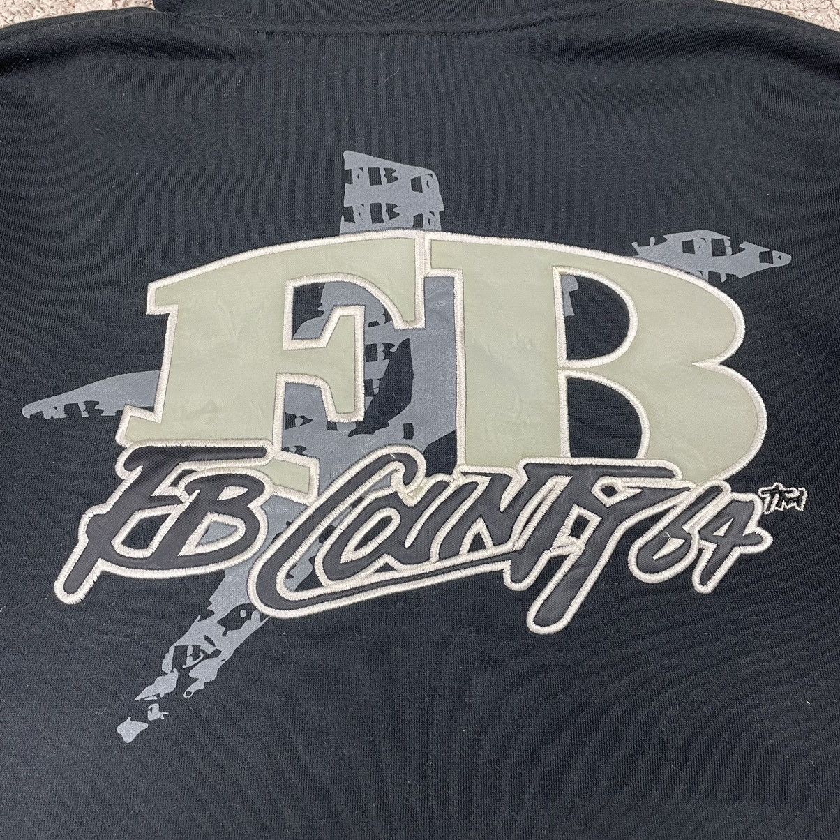 Fubu Vintage FB COUNTRY Embroidered Hoodie Sweatshirt Size US L / EU 52-54 / 3 - 7 Thumbnail