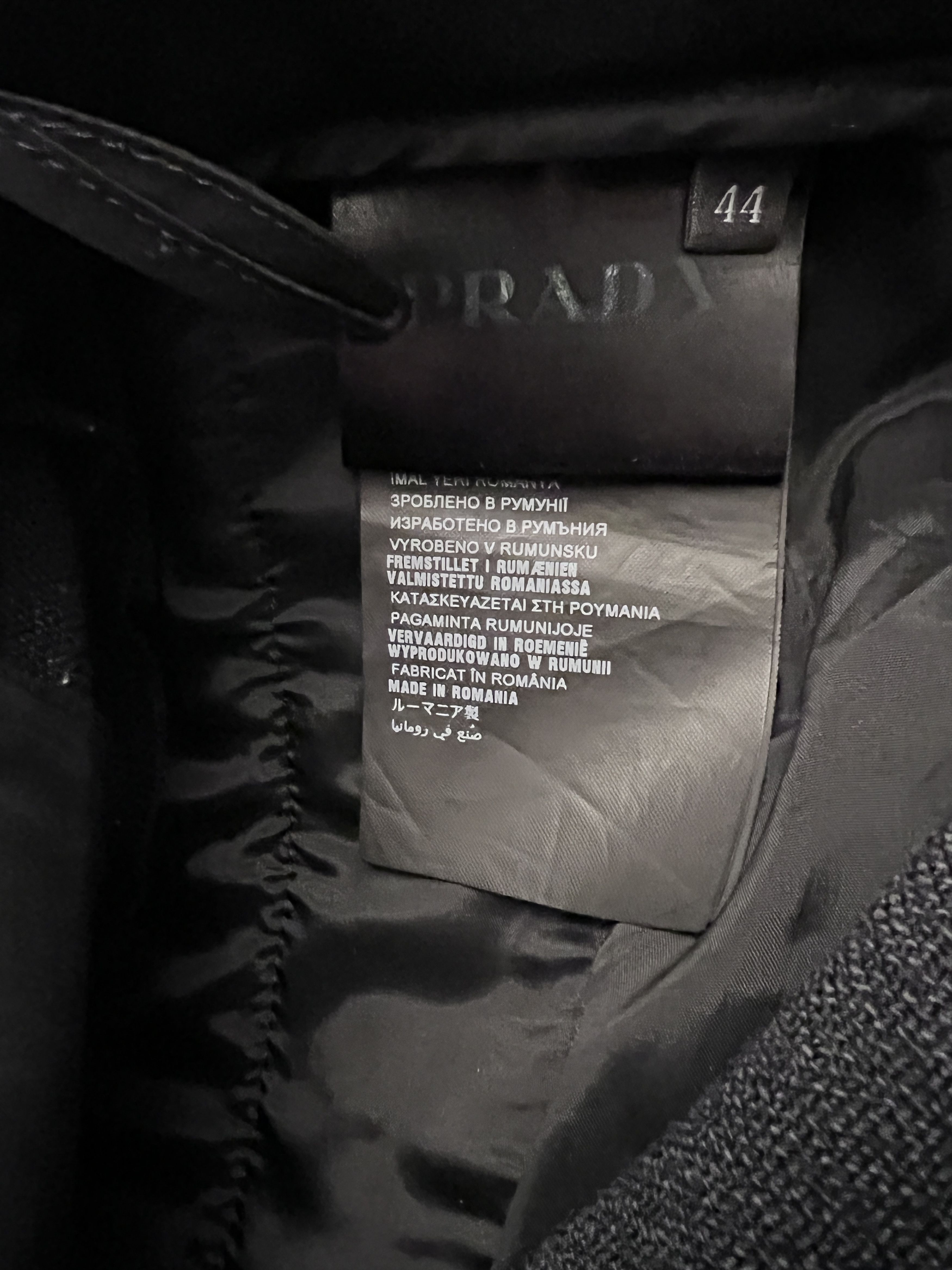 Prada Technical Wool Blended Cuffed Trousers Size US 32 / EU 48 - 8 Thumbnail
