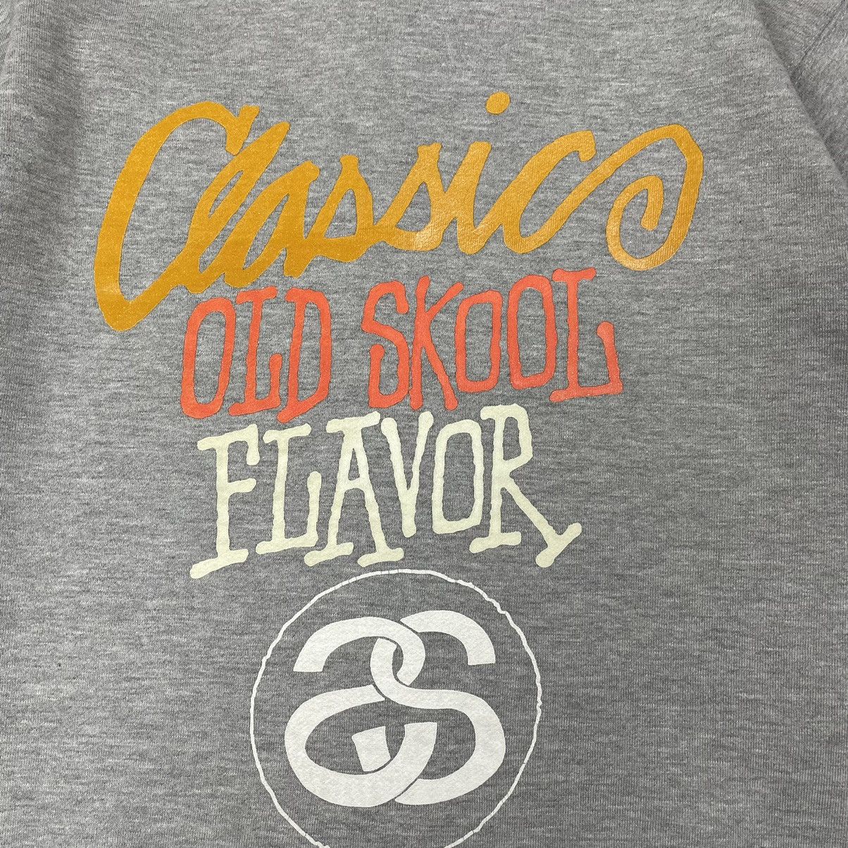 Japanese Brand Distress Stussy Oldskool Hoodie Sweatshirt Size US XL / EU 56 / 4 - 6 Thumbnail