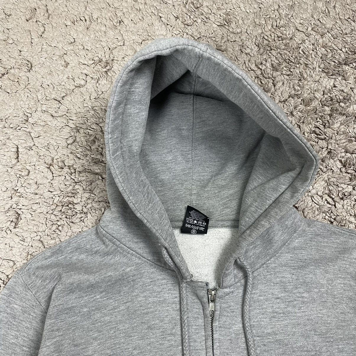 Japanese Brand Distress Stussy Oldskool Hoodie Sweatshirt Size US XL / EU 56 / 4 - 11 Thumbnail