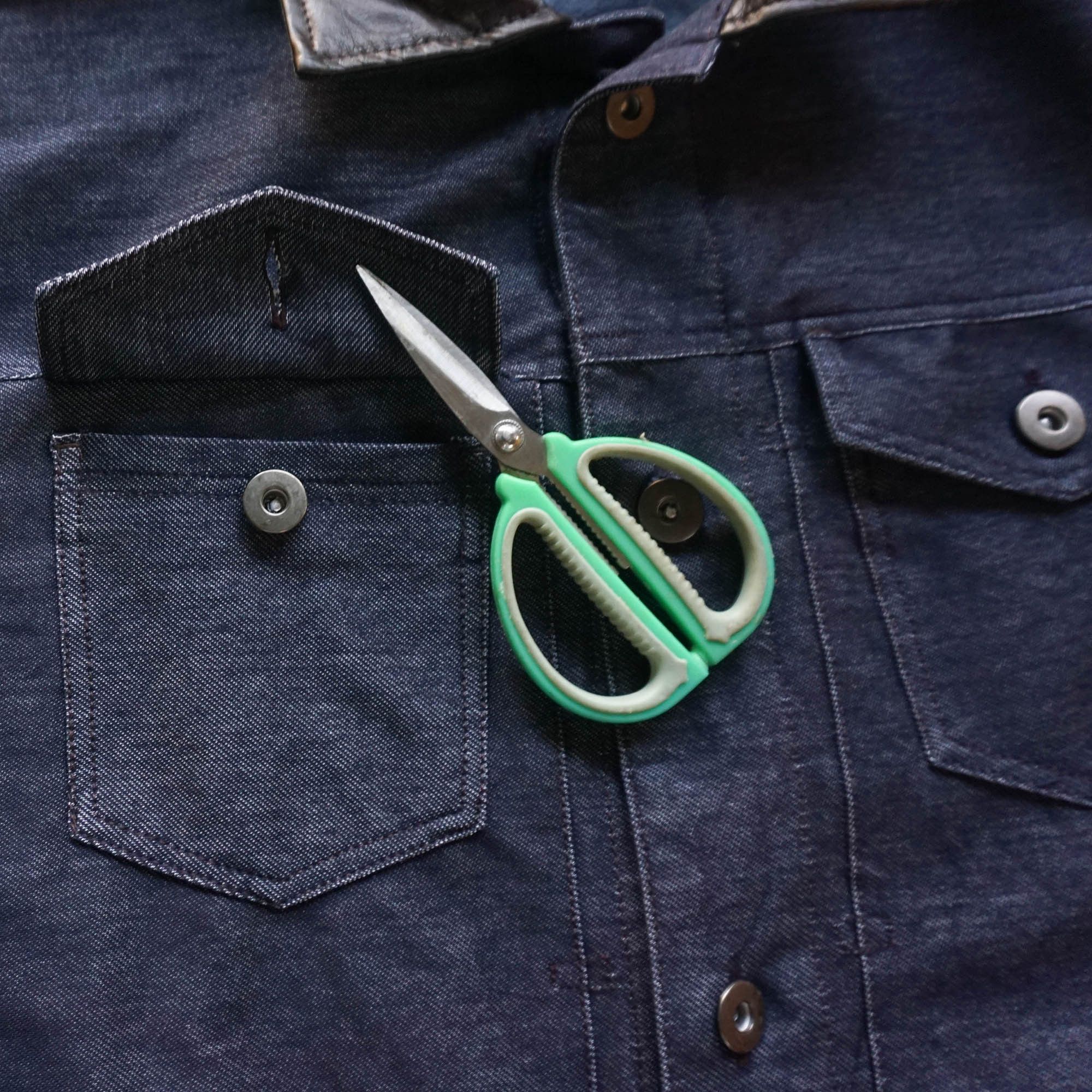 Comme Ca Ism COMME CA MEN Stretchy Denim & Faux Leather Soft Jacket Size US M / EU 48-50 / 2 - 5 Thumbnail