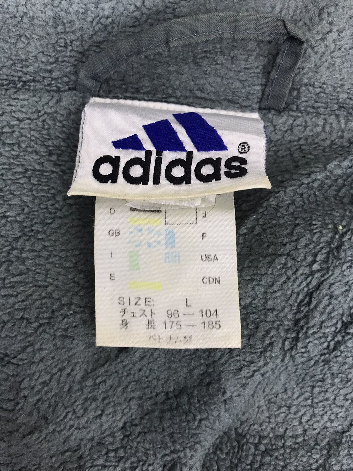Adidas Vintage Adidas Sweater Jacket Style Design Sportswear Size US L / EU 52-54 / 3 - 5 Thumbnail