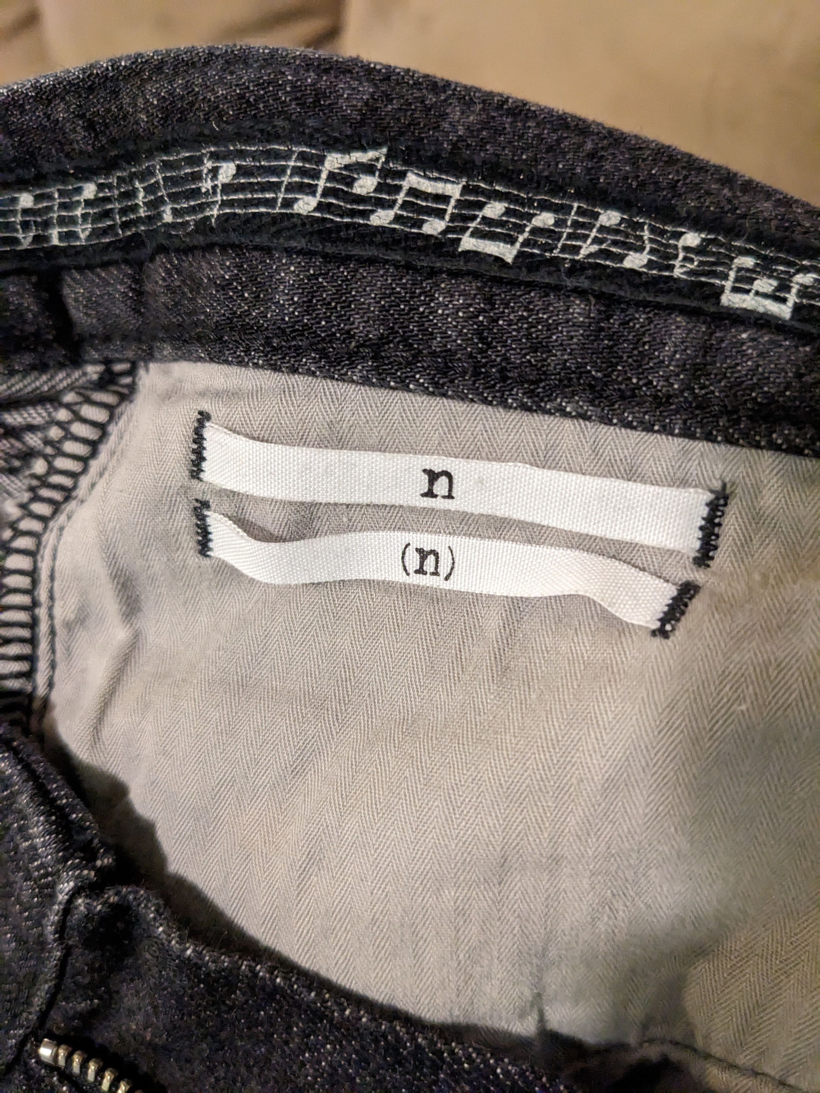 Number (N)ine Number (N)ine music note denim Size US 30 / EU 46 - 4 Thumbnail