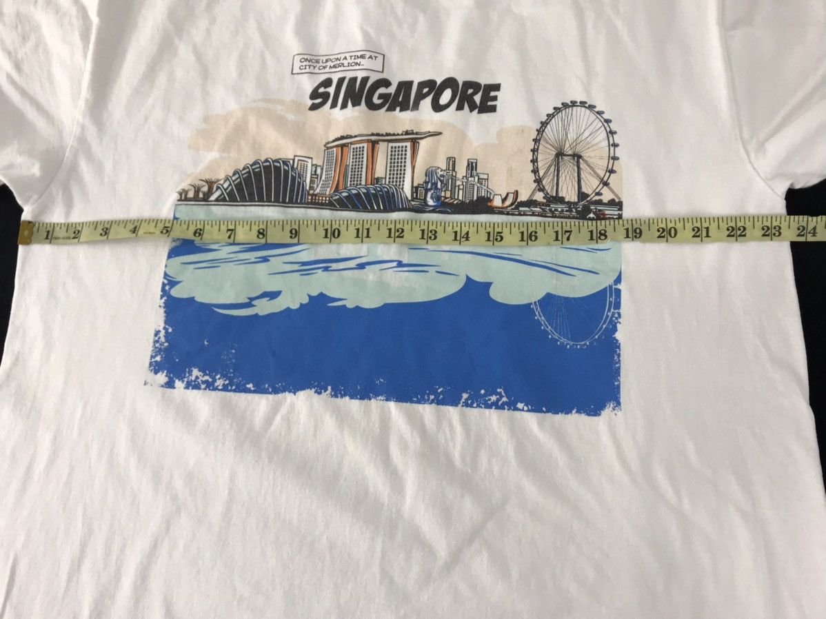 Vintage Discover Singapore City Merlin Souvenir Tee T-shirt Printed Size US XL / EU 56 / 4 - 6 Thumbnail