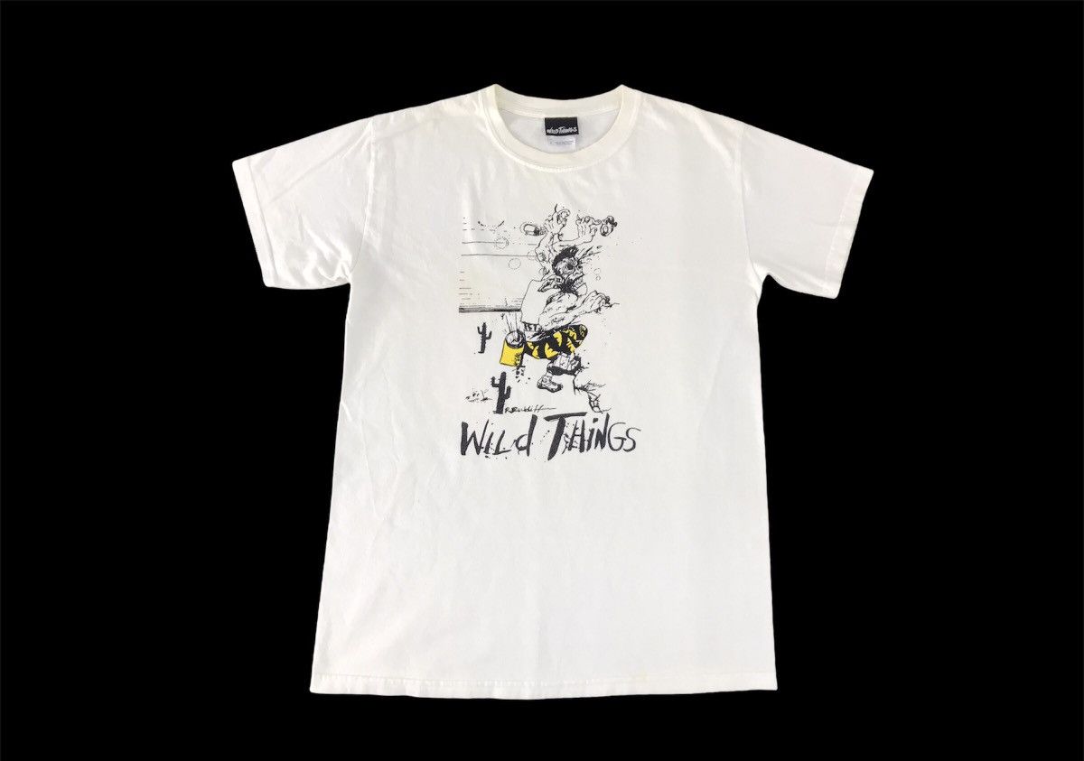 Vintage Wild Things Hiking Art Graphic Y2K Tee Size US S / EU 44-46 / 1 - 1 Thumbnail