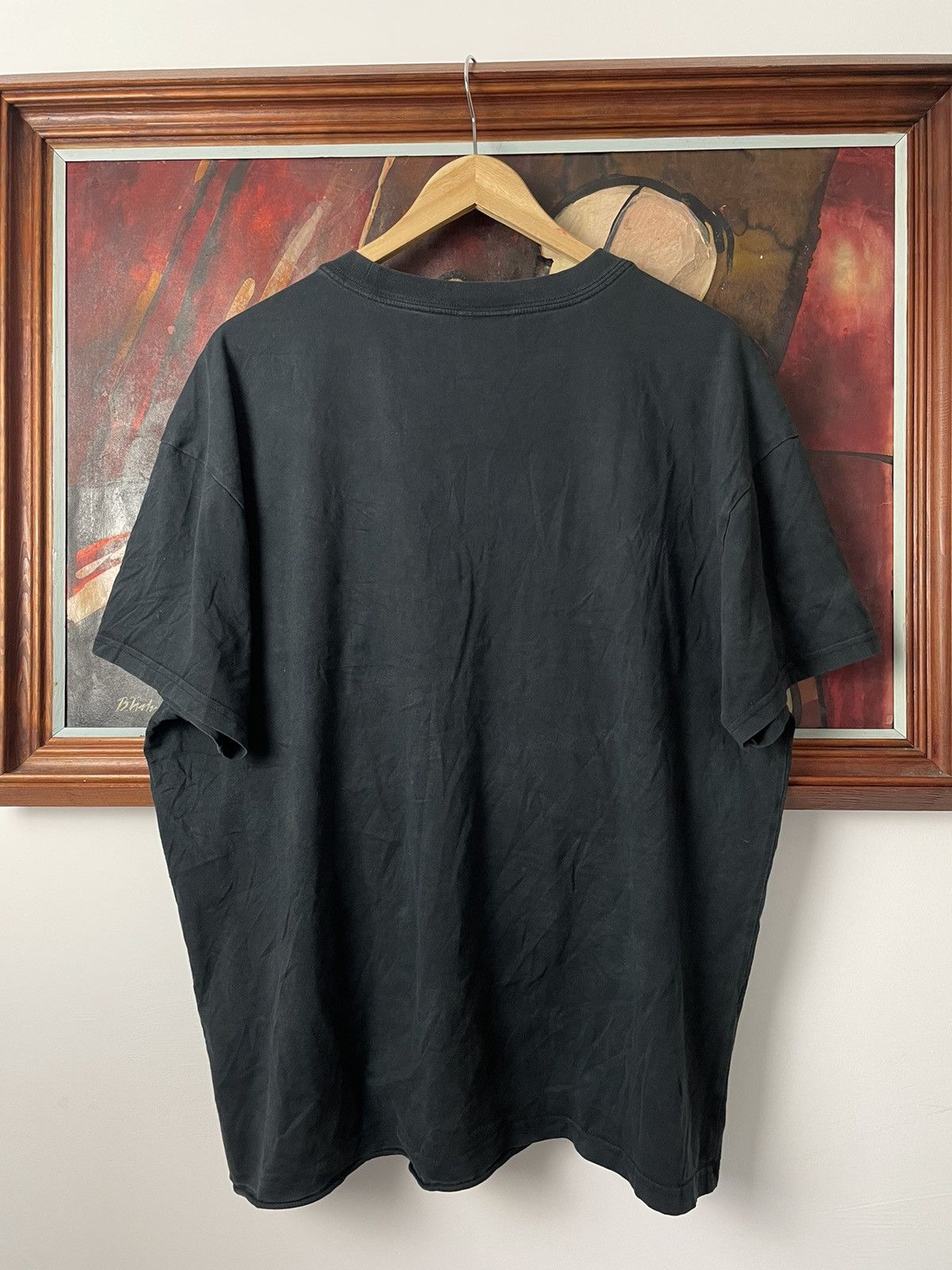 Nike Nike Center Swoosh Tee Boxy Fit Y2k Vintage Vibe Streetwear Size US M / EU 48-50 / 2 - 2 Thumbnail
