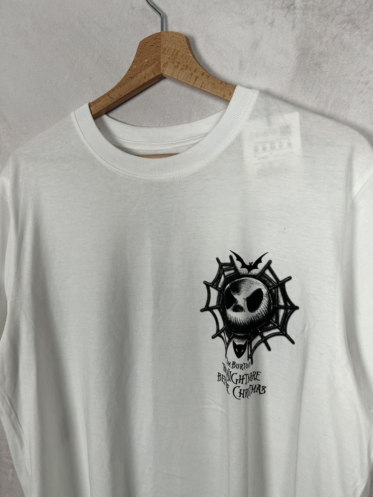 Anime Nightmare Before Christmas Graphic Tee New Streetwear Size US M / EU 48-50 / 2 - 4 Thumbnail
