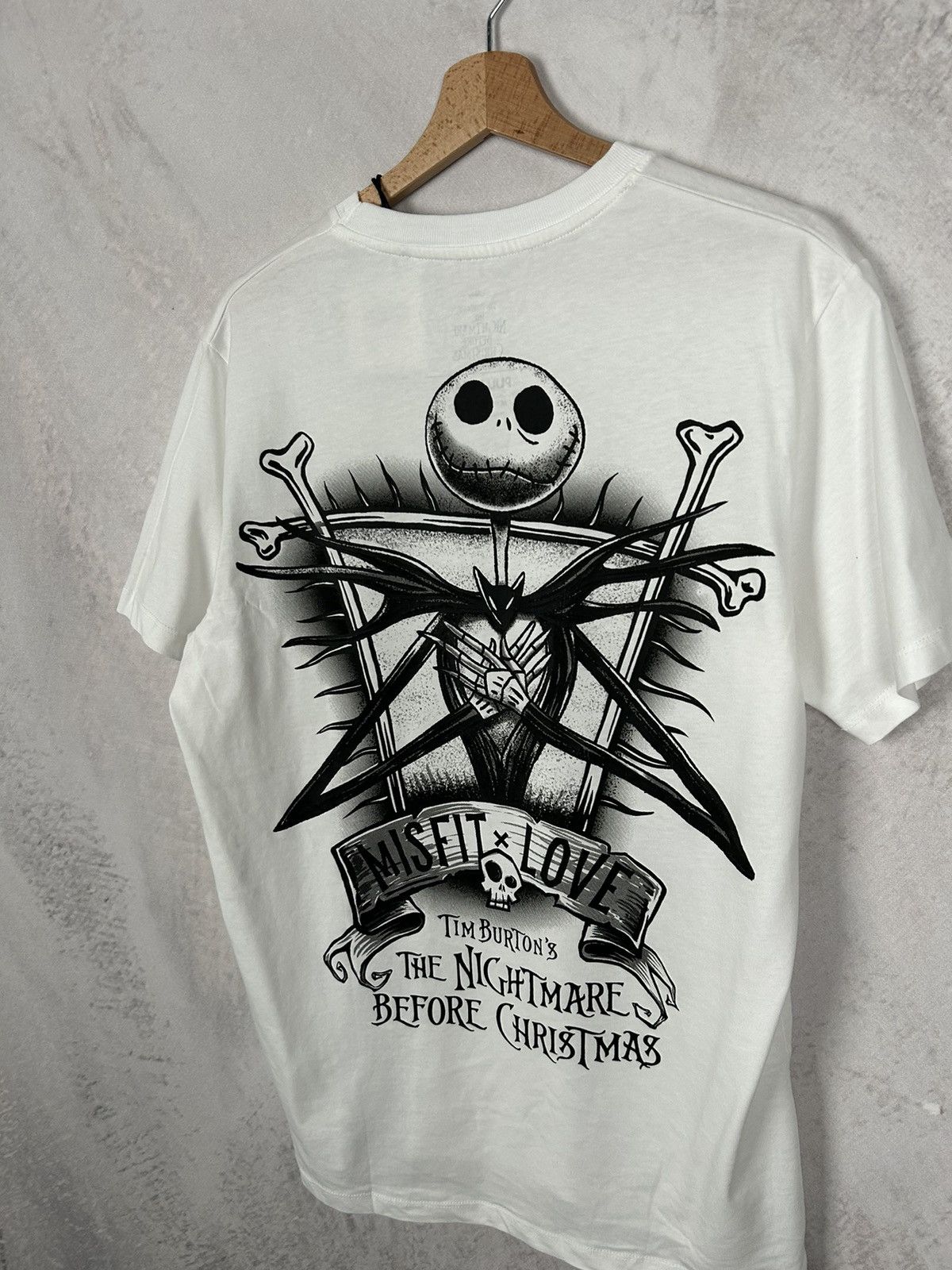 Anime Nightmare Before Christmas Graphic Tee New Streetwear Size US M / EU 48-50 / 2 - 2 Thumbnail