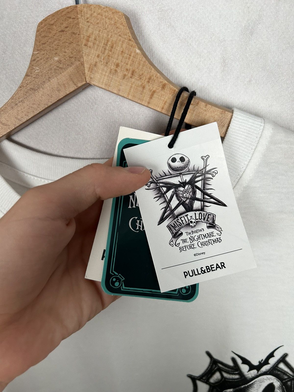 Anime Nightmare Before Christmas Graphic Tee New Streetwear Size US M / EU 48-50 / 2 - 6 Thumbnail