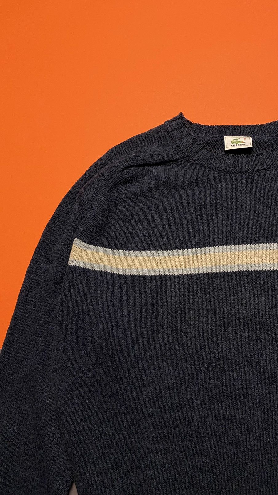 Lacoste × Vintage Vintage LACOSTE Sweater size : L-XL Size US XL / EU 56 / 4 - 5 Thumbnail