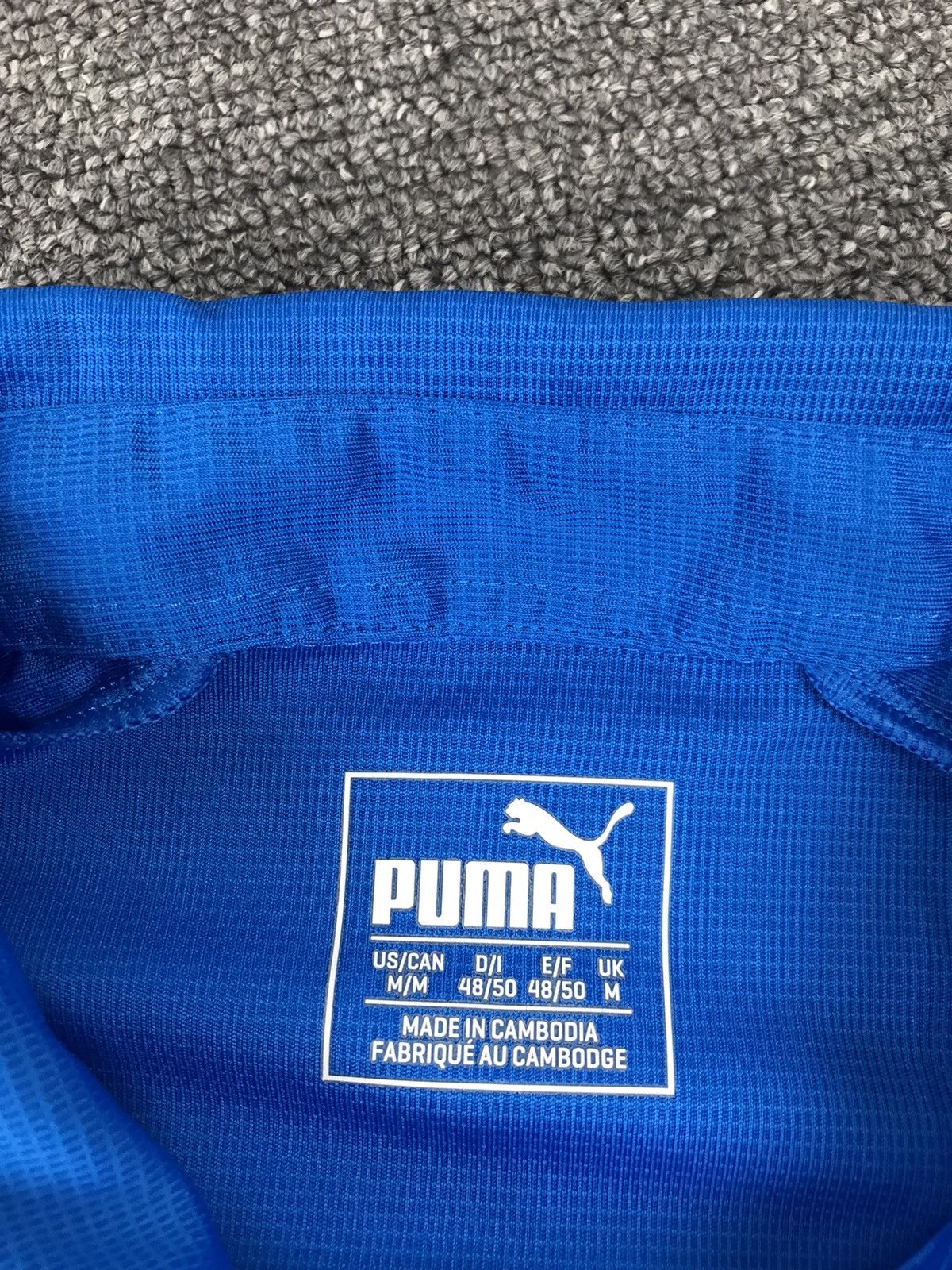 Puma GRASSHOPPER CLUB ZÜRICH FC,PUMA,SOCCER JERSEY,SHIRT,SIZE M Size US M / EU 48-50 / 2 - 7 Thumbnail