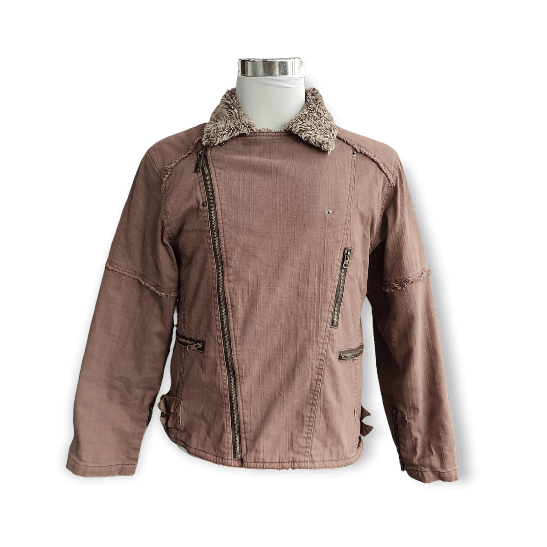 ジャケット・アウター IN THE ATTIC Check multi-pocket jacket In the Attic Multipocket Coat Jacket - Etsy