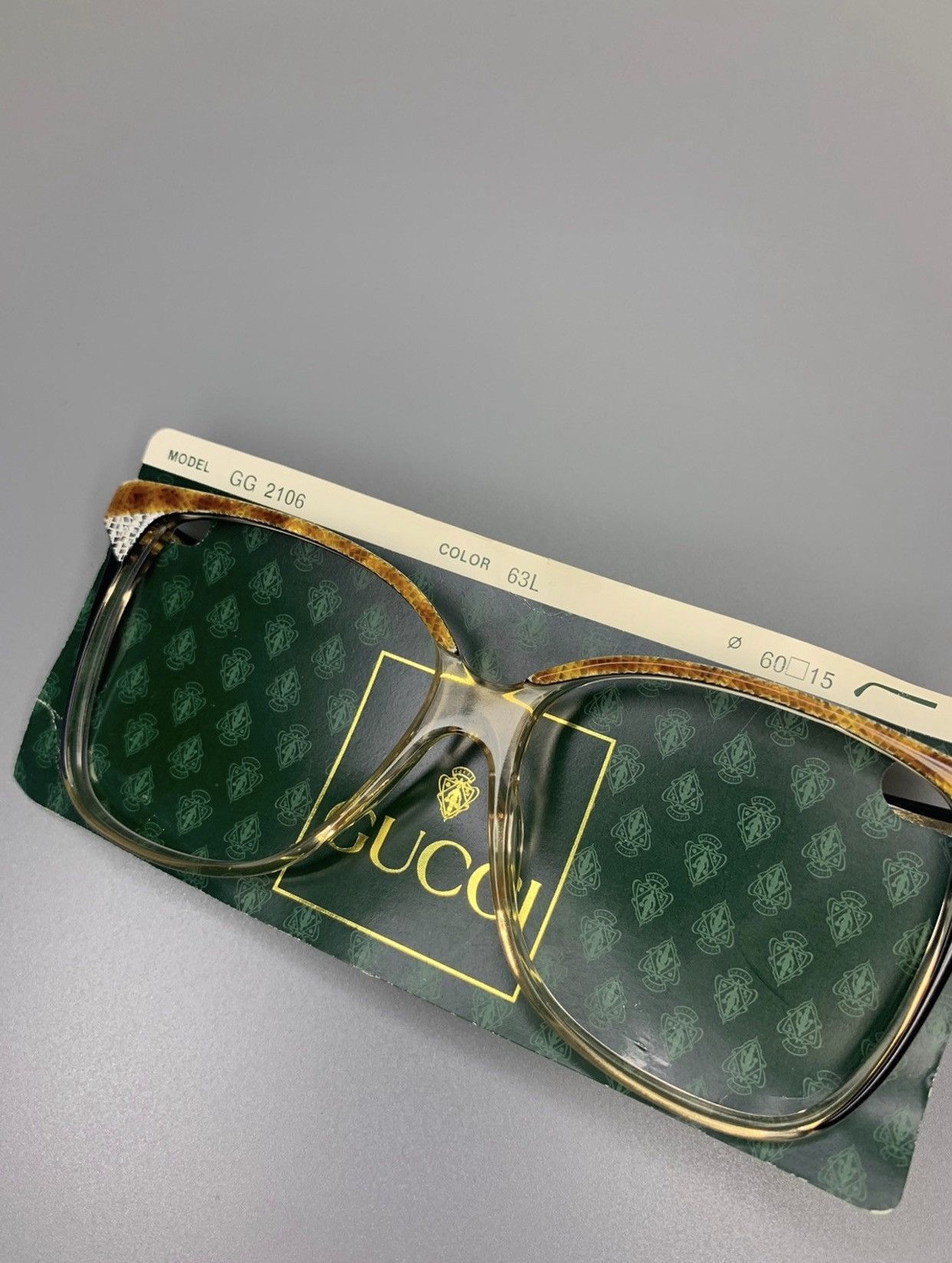 Gucci Gucci Vintage 70’s gold glasses frame Size ONE SIZE - 6 Thumbnail