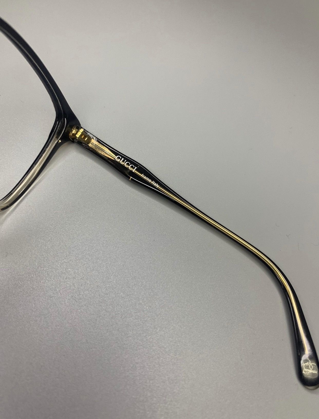 Gucci Gucci Vintage 70’s gold glasses frame Size ONE SIZE - 10 Thumbnail