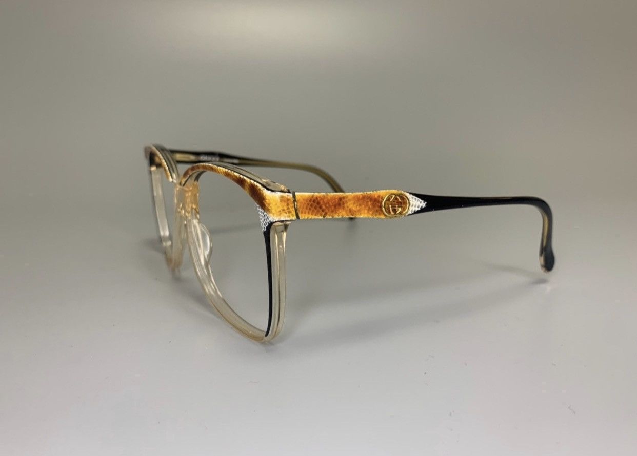 Gucci Gucci Vintage 70’s gold glasses frame Size ONE SIZE - 3 Thumbnail