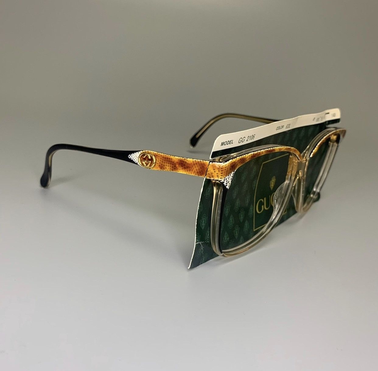 Gucci Gucci Vintage 70’s gold glasses frame Size ONE SIZE - 11 Thumbnail