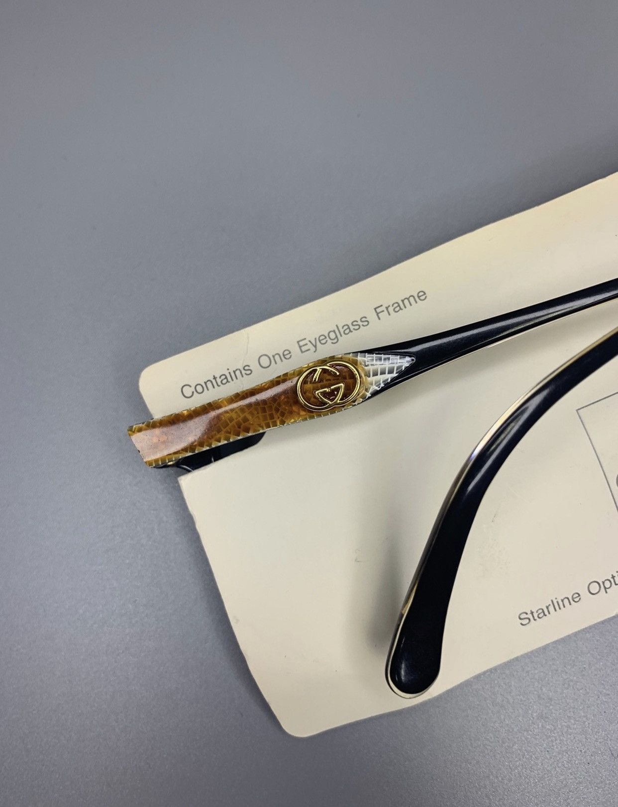 Gucci Gucci Vintage 70’s gold glasses frame Size ONE SIZE - 5 Thumbnail