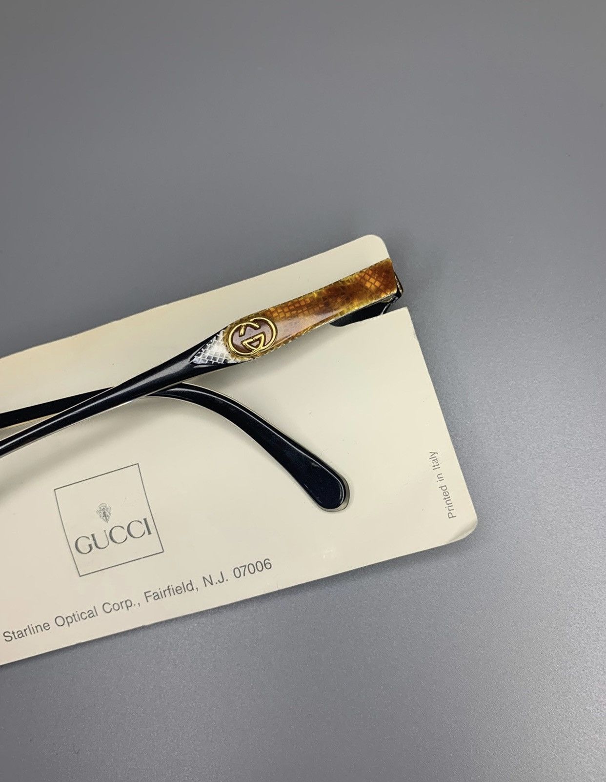 Gucci Gucci Vintage 70’s gold glasses frame Size ONE SIZE - 4 Thumbnail