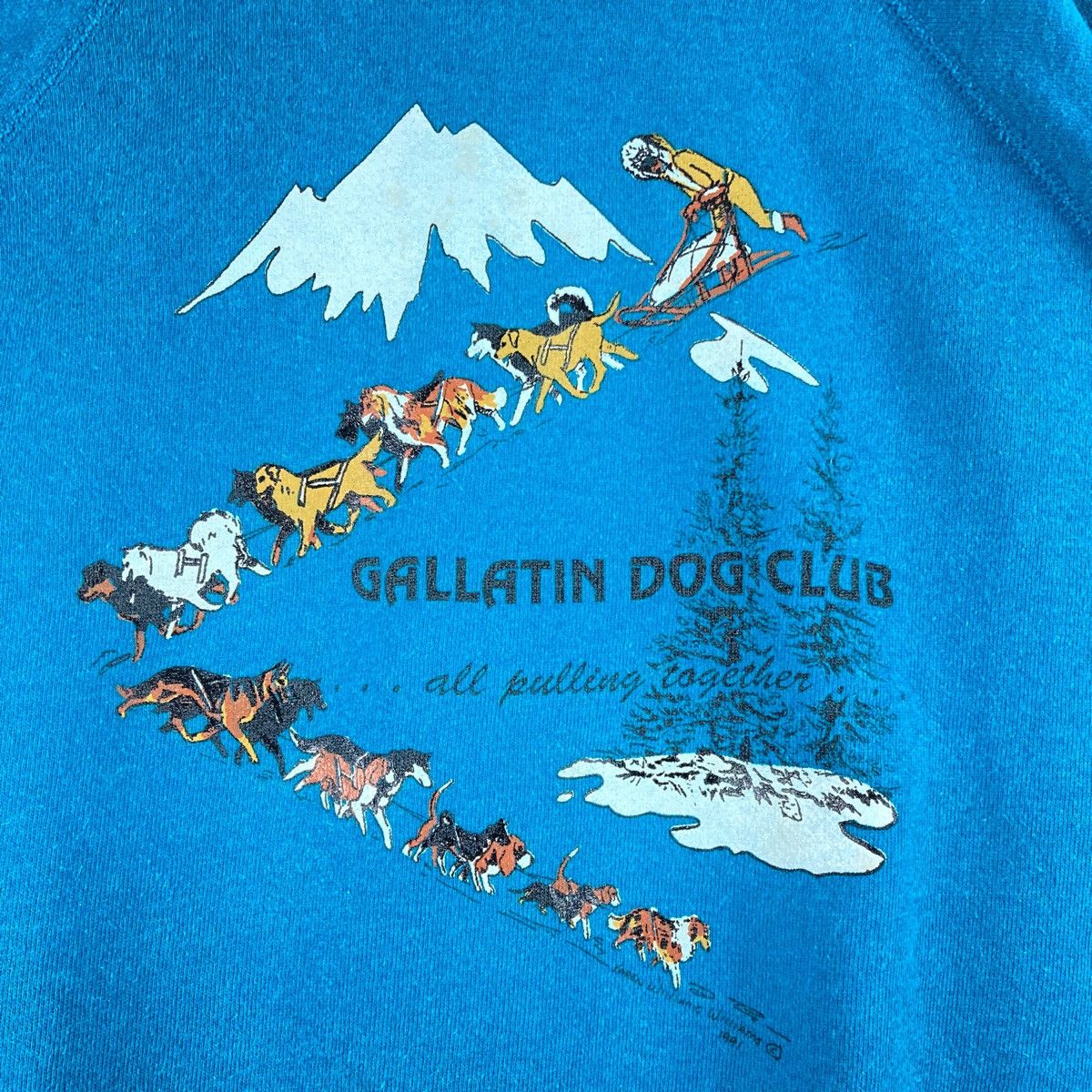 Other Vintage SWEATSHIRT GALLATIN DOG Club pullover jumper Size US L / EU 52-54 / 3 - 3 Thumbnail