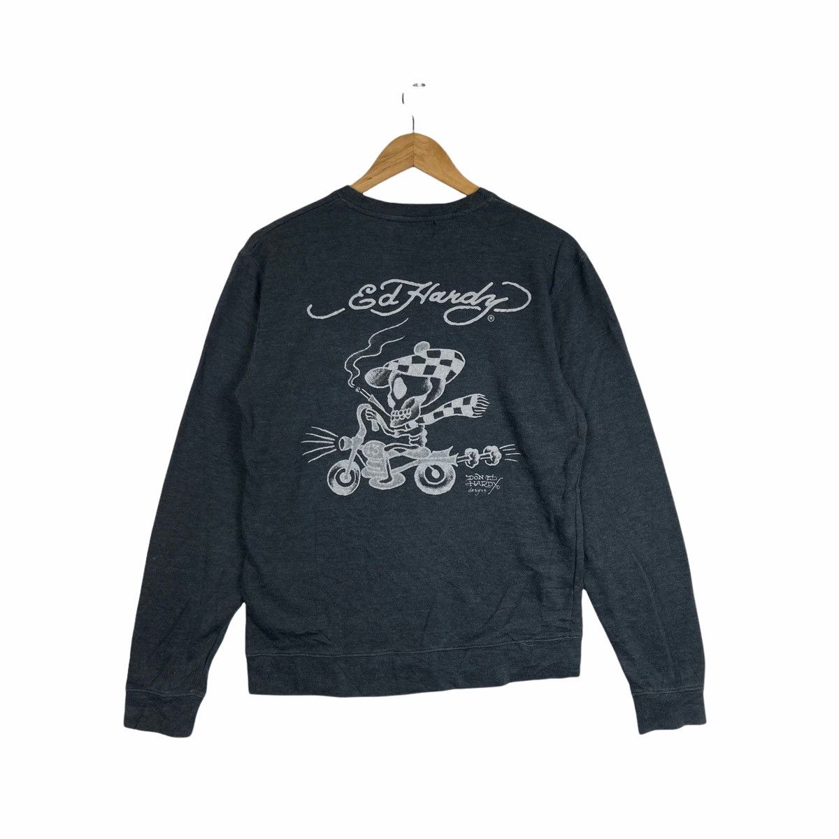 Ed Hardy Vintage ED HARDY Long sleeve Casual Jumper Pullover Size US M / EU 48-50 / 2 - 1 Thumbnail