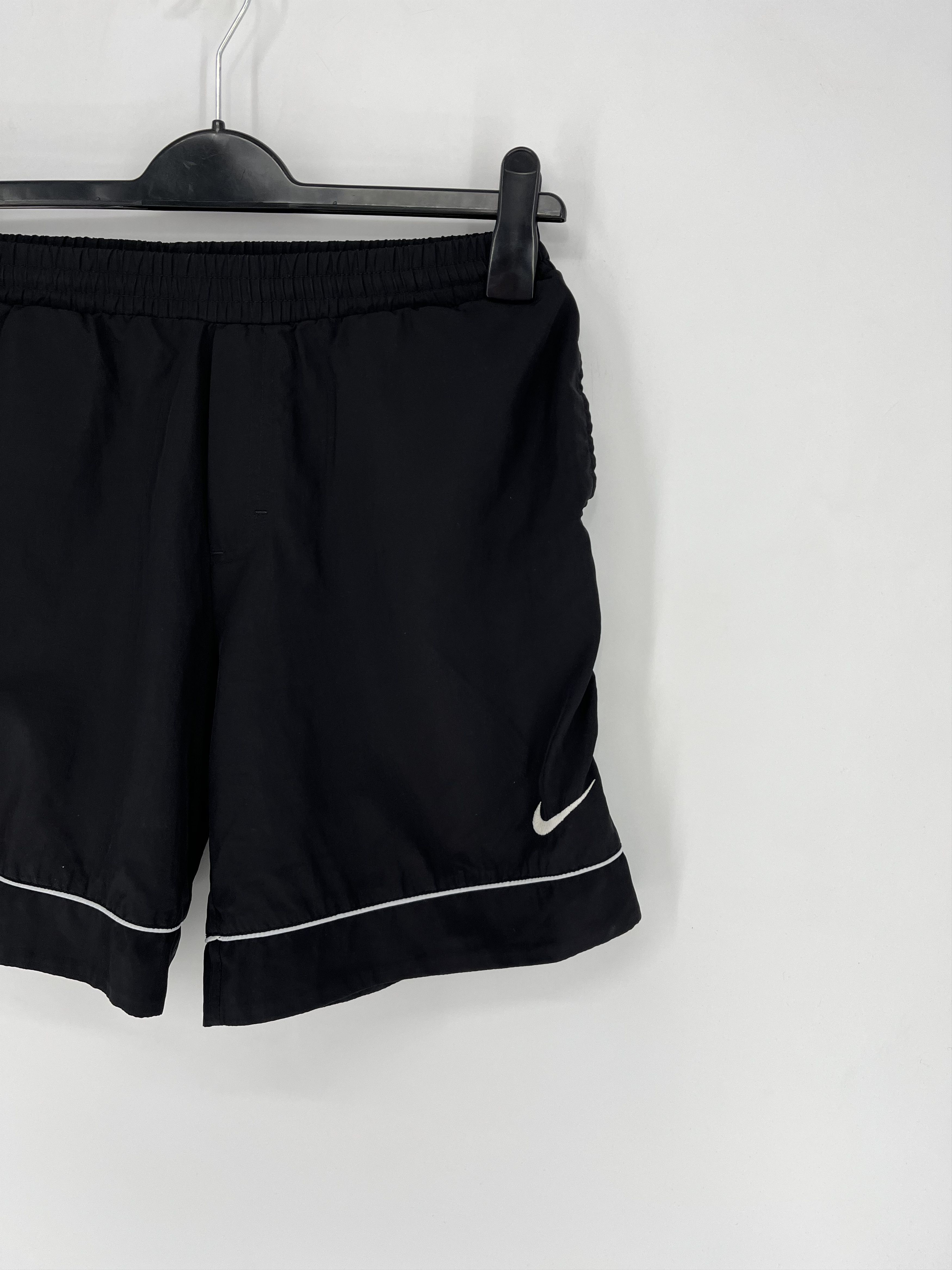 Nike × Vintage 90s Vintage Nike Swoosh Logo Shorts Travis Style Size US 34 / EU 50 - 6 Thumbnail