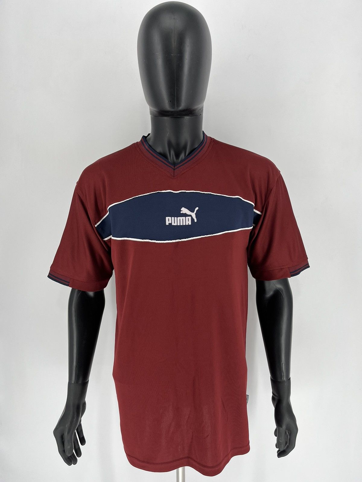 Puma × Vintage Mens Vintage Y2K Puma T Shirt Size XL Size US XL / EU 56 / 4 - 2 Thumbnail