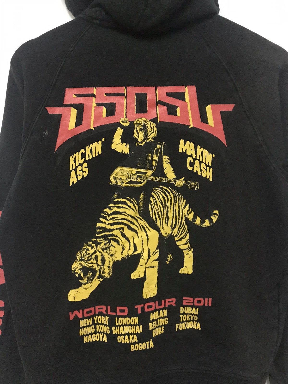 55DSL × Seditionaries Vintage 55 DSL Tiger Hoodie Sweatshirt Big Tiger Size US S / EU 44-46 / 1 - 3 Thumbnail