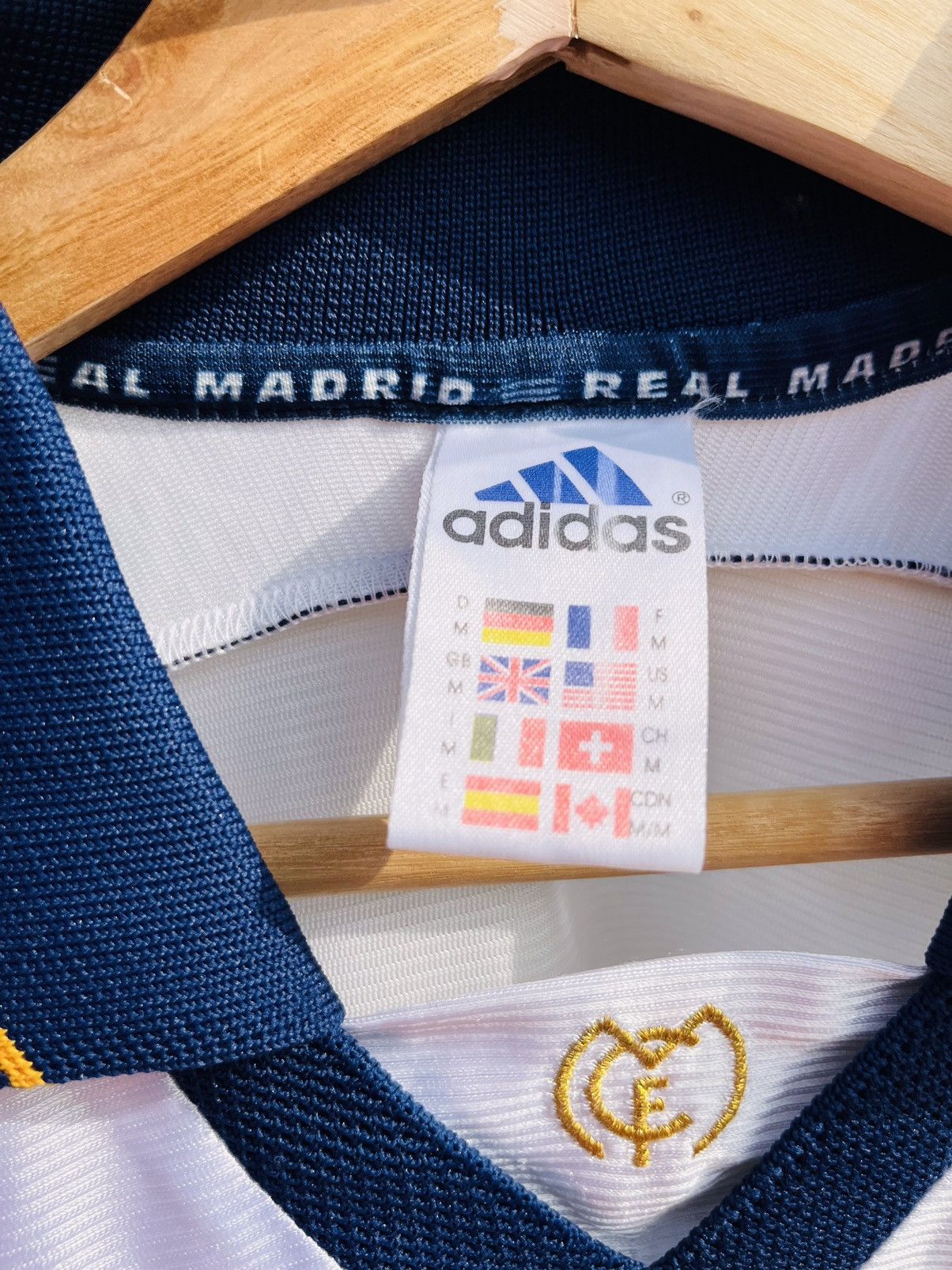 Adidas Vintage 2000 Real Madrid Rare Champions League Final Paris Size US S / EU 44-46 / 1 - 7 Thumbnail