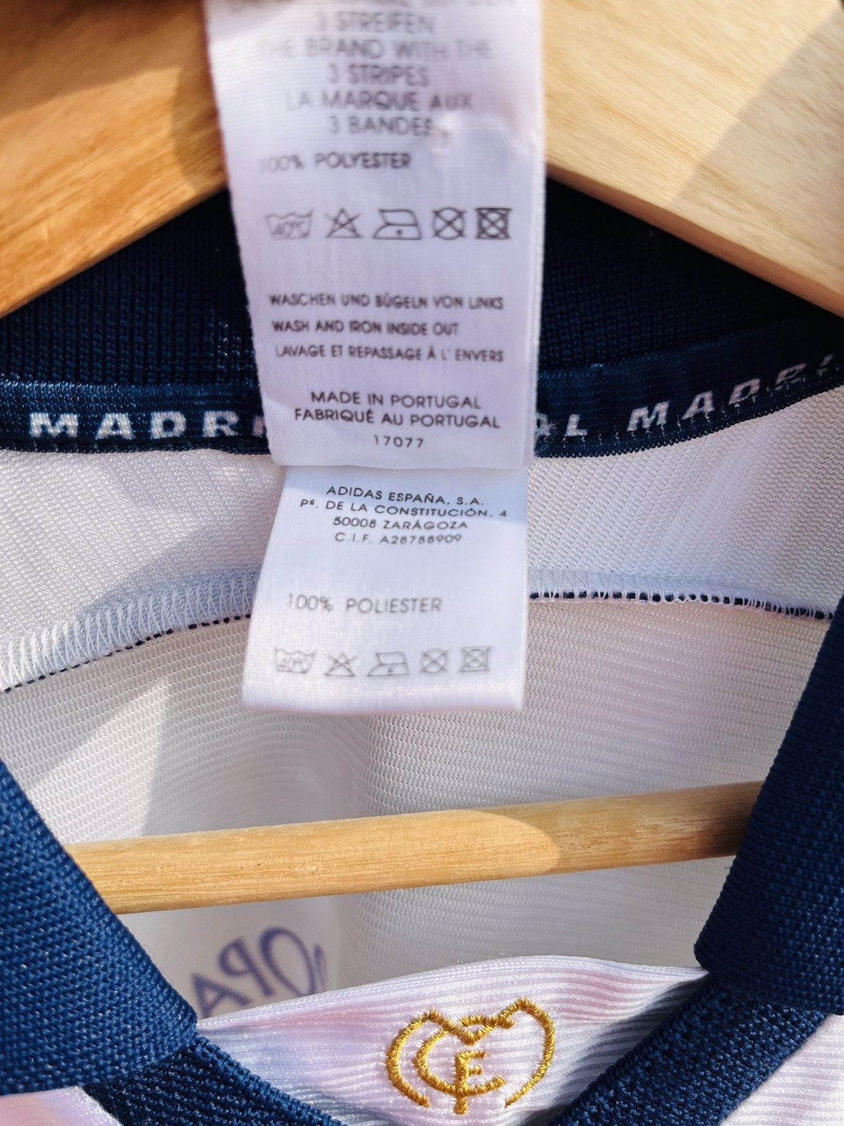Adidas Vintage 2000 Real Madrid Rare Champions League Final Paris Size US S / EU 44-46 / 1 - 8 Thumbnail