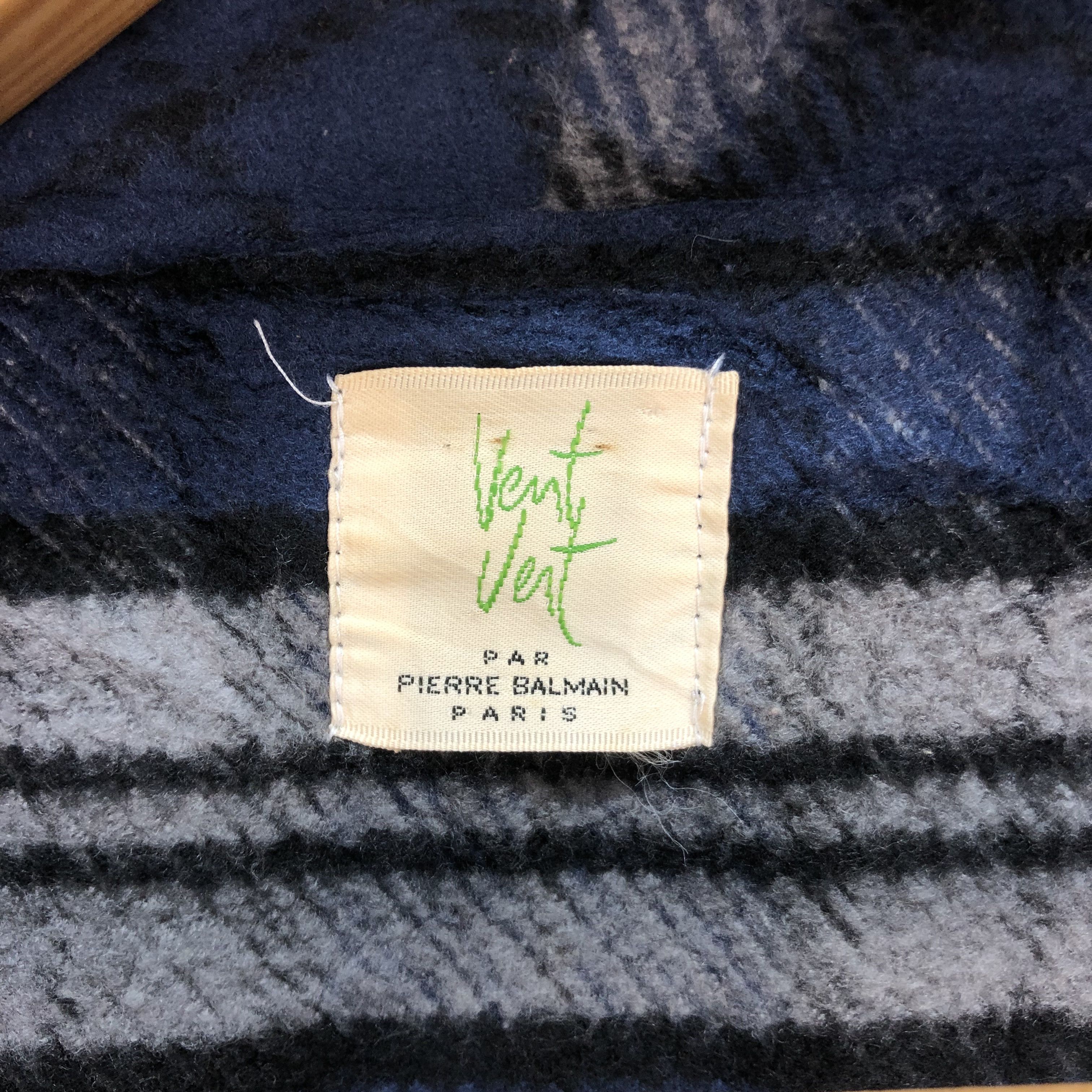 Pierre Balmain Vent Vert Pierre Balmain Tartan Coat #5919-213 Size US L / EU 52-54 / 3 - 8 Thumbnail
