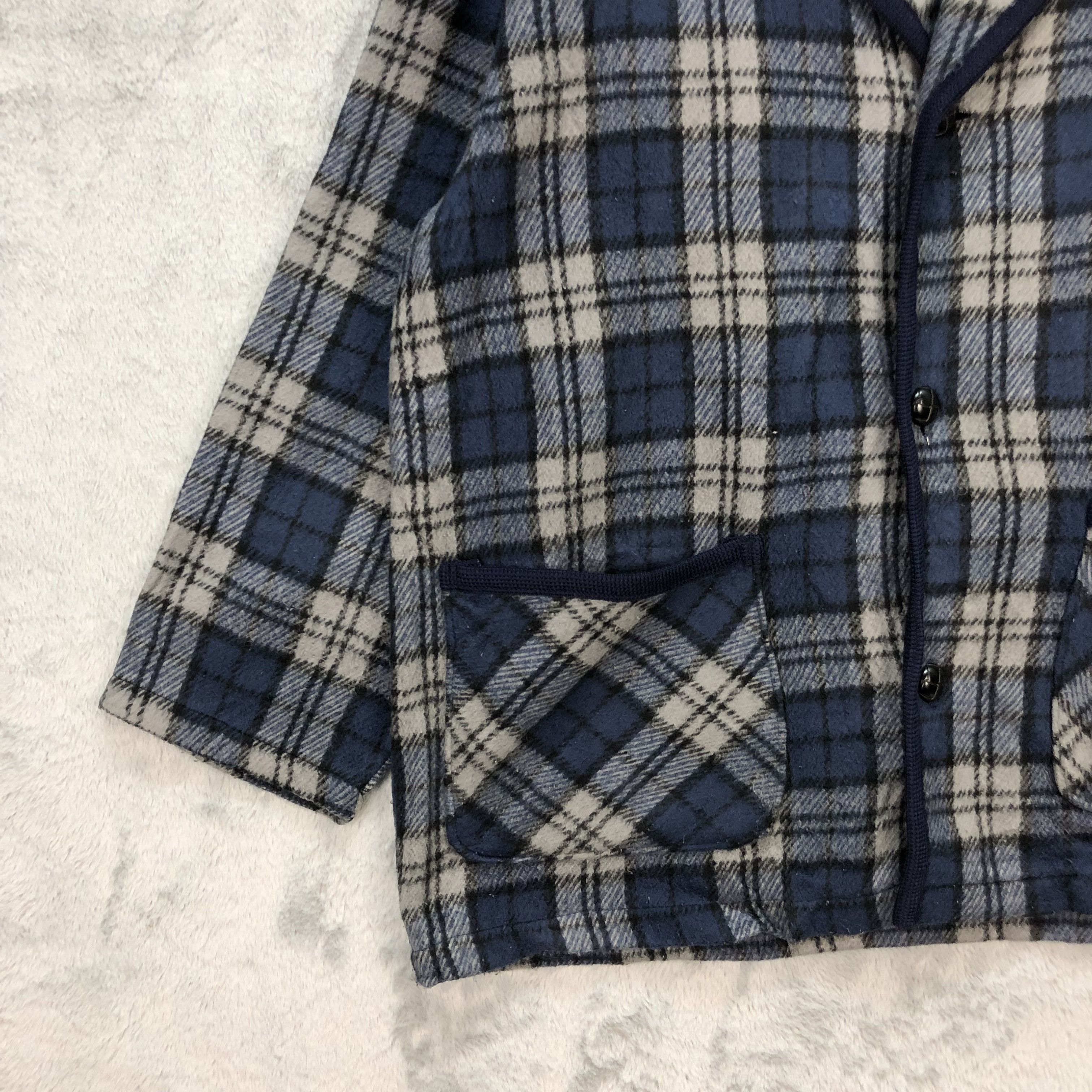 Pierre Balmain Vent Vert Pierre Balmain Tartan Coat #5919-213 Size US L / EU 52-54 / 3 - 5 Thumbnail