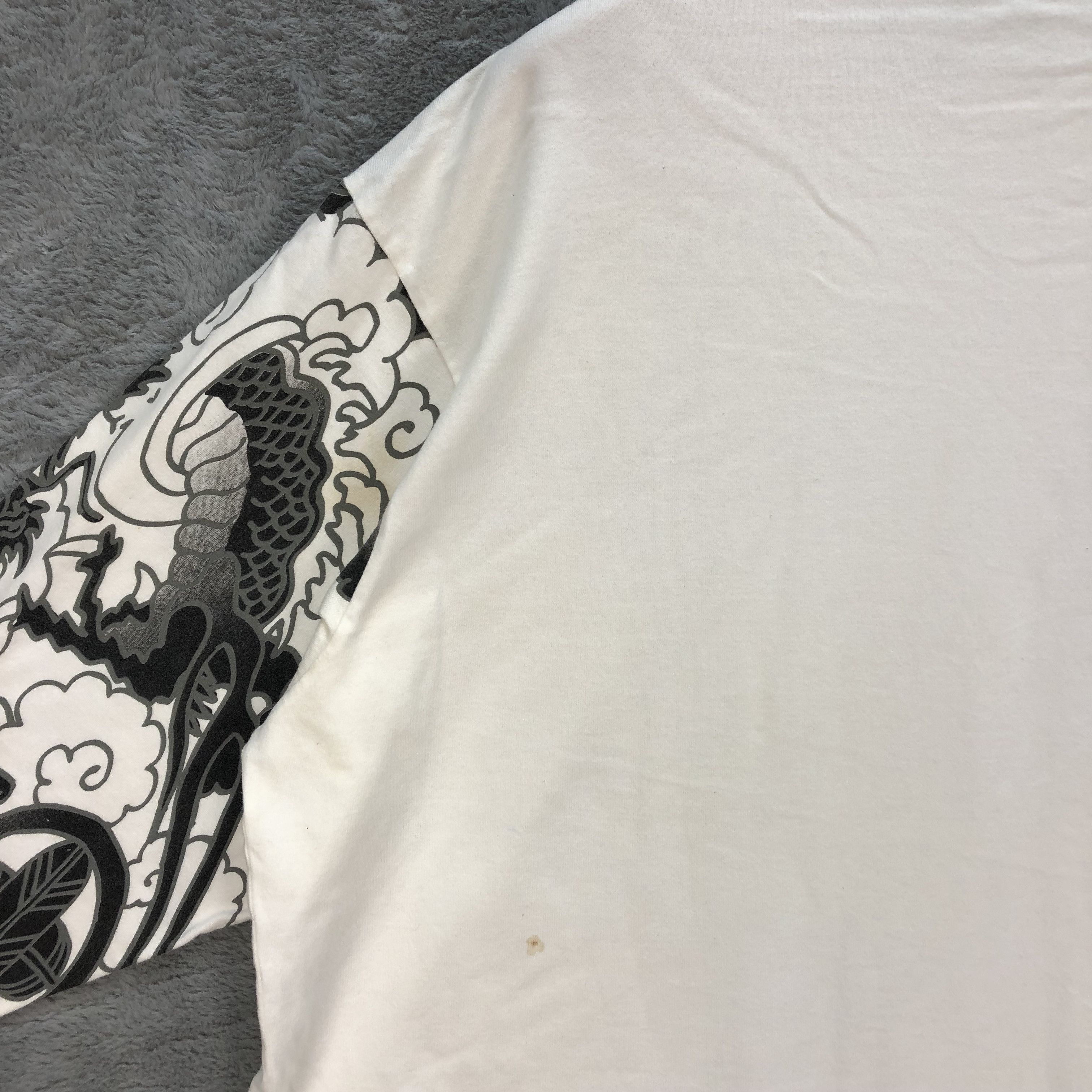 Japanese Brand Japanased Legendary Dragon Quarter Sleeve Tees #6361-61 Size US XXL / EU 58 / 5 - 13 Thumbnail