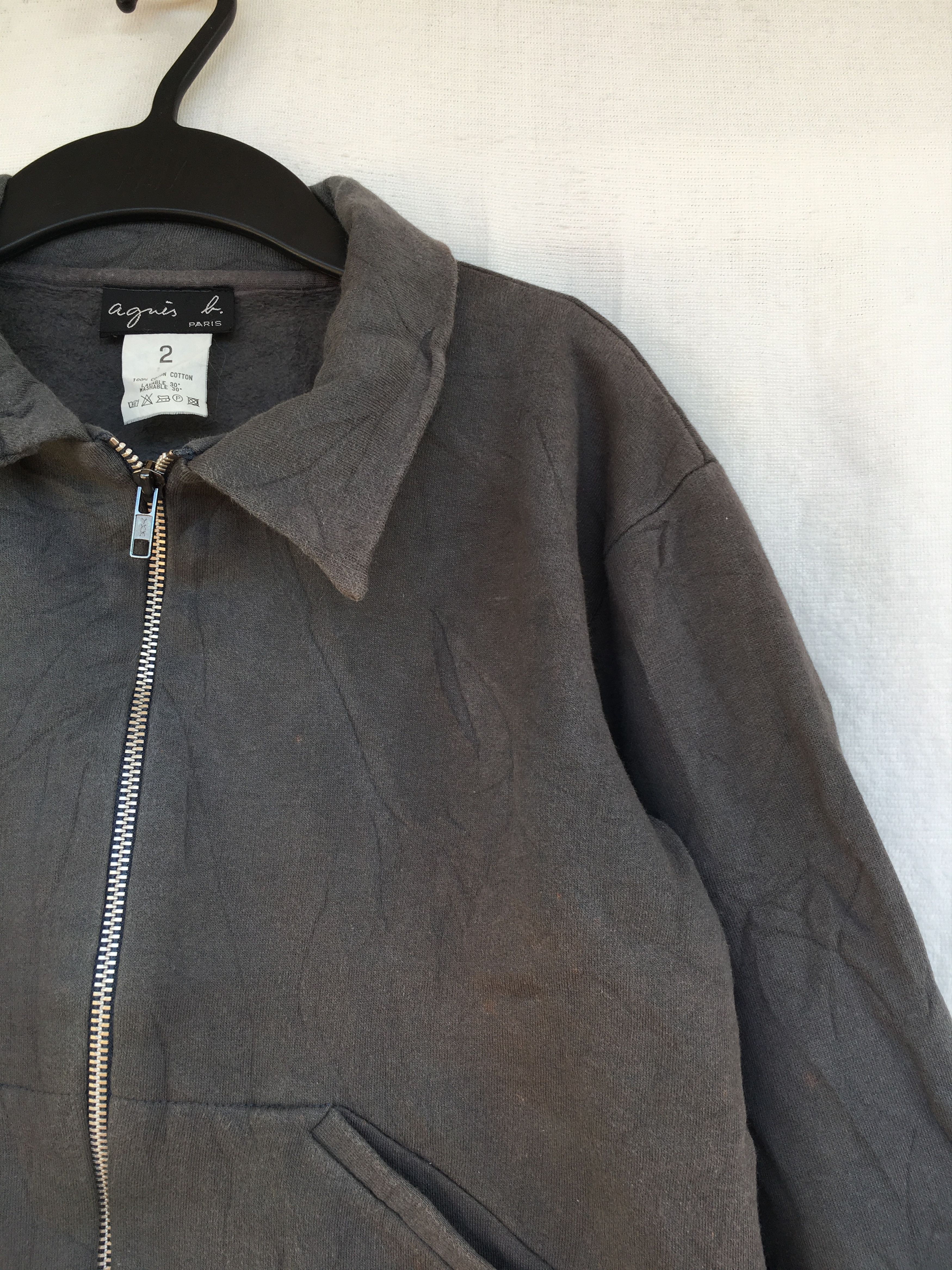 agnes b. Agnes B. zipper cotton jacket Size US M / EU 48-50 / 2 - 3 Thumbnail