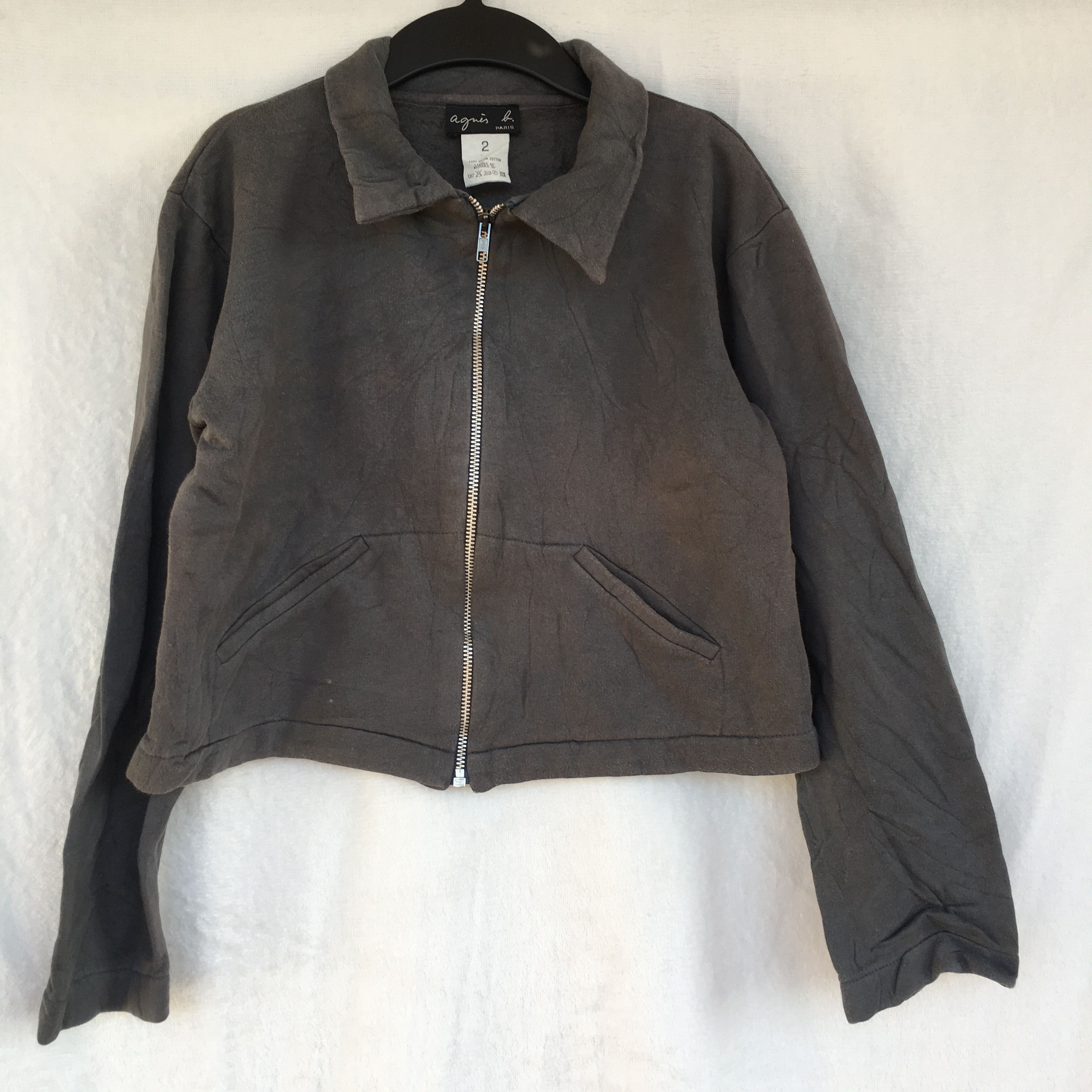 agnes b. Agnes B. zipper cotton jacket Size US M / EU 48-50 / 2 - 1 Thumbnail