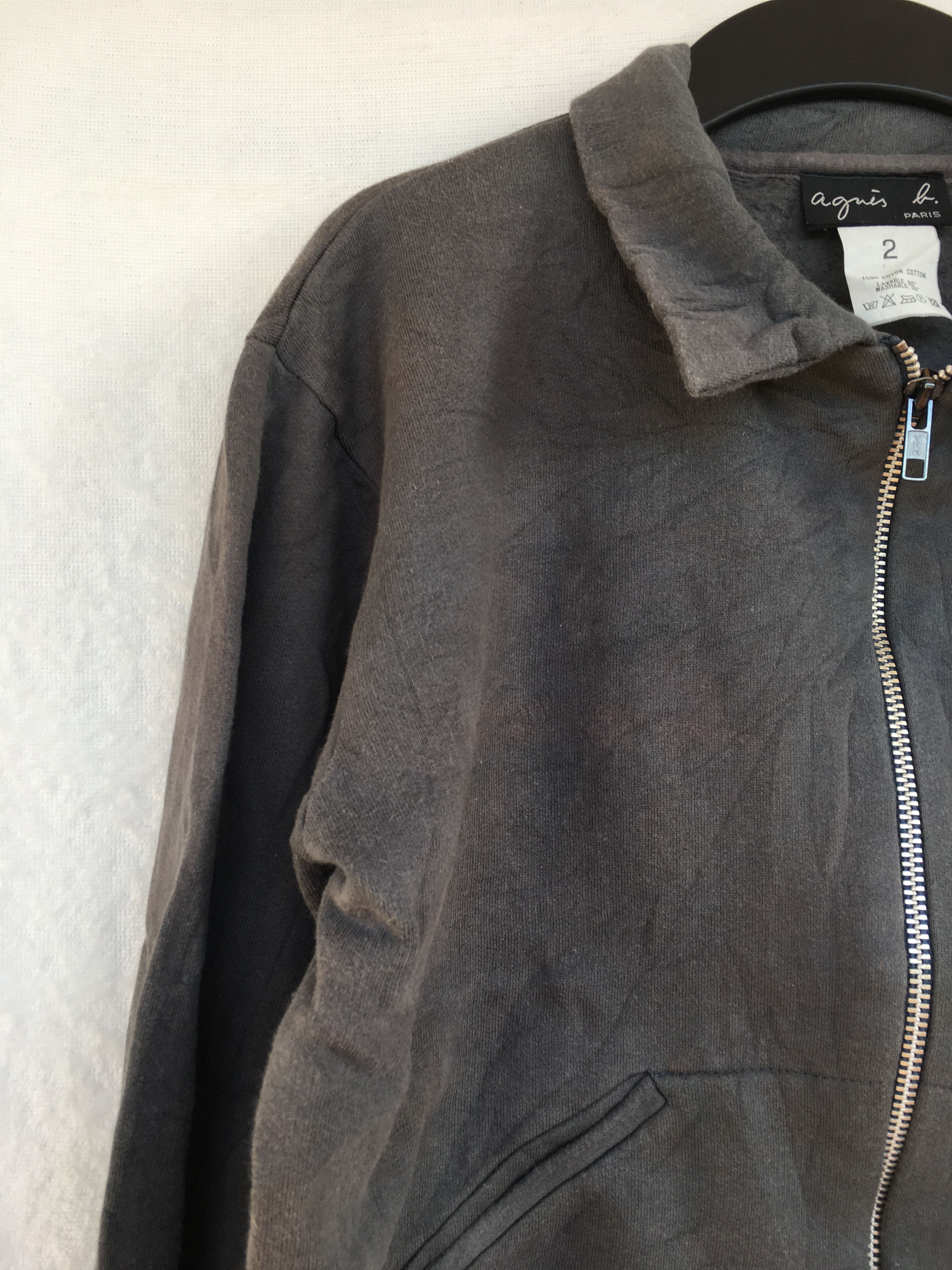 agnes b. Agnes B. zipper cotton jacket Size US M / EU 48-50 / 2 - 5 Thumbnail