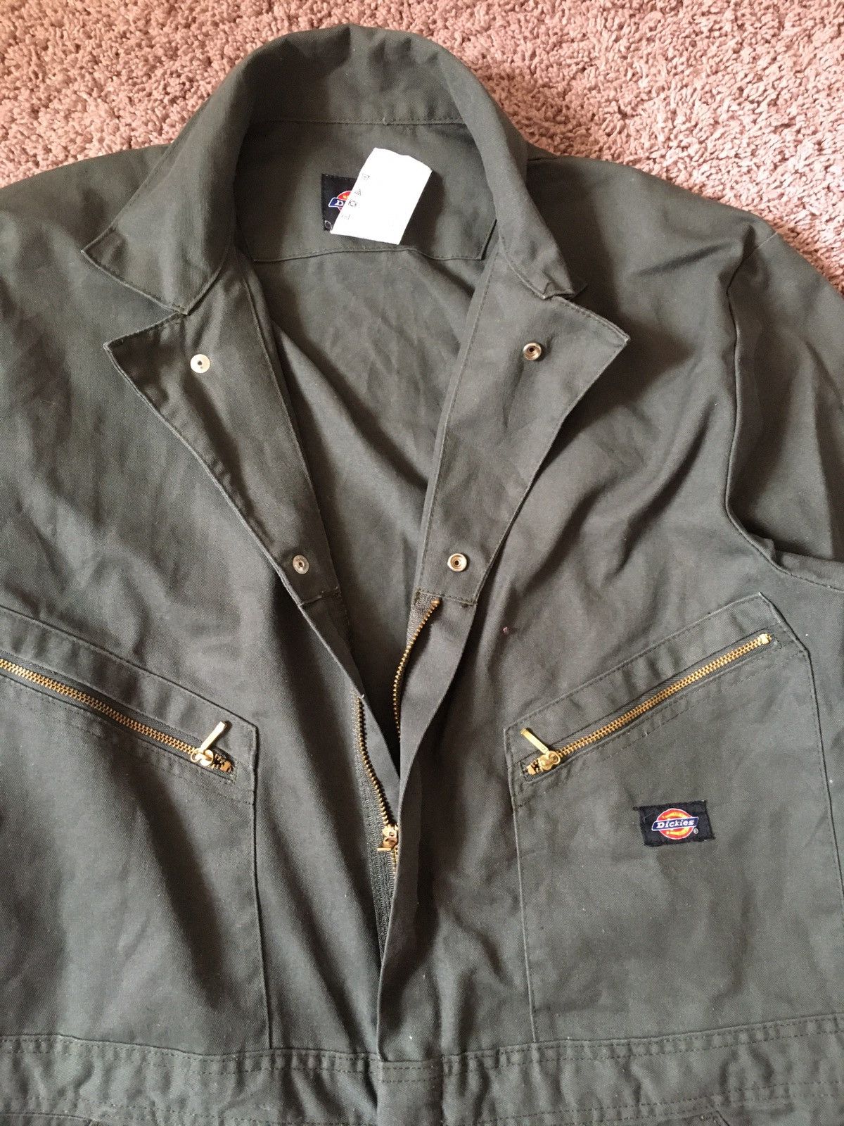 Dickies coverall military green Size US 40 / EU 56 - 5 Thumbnail